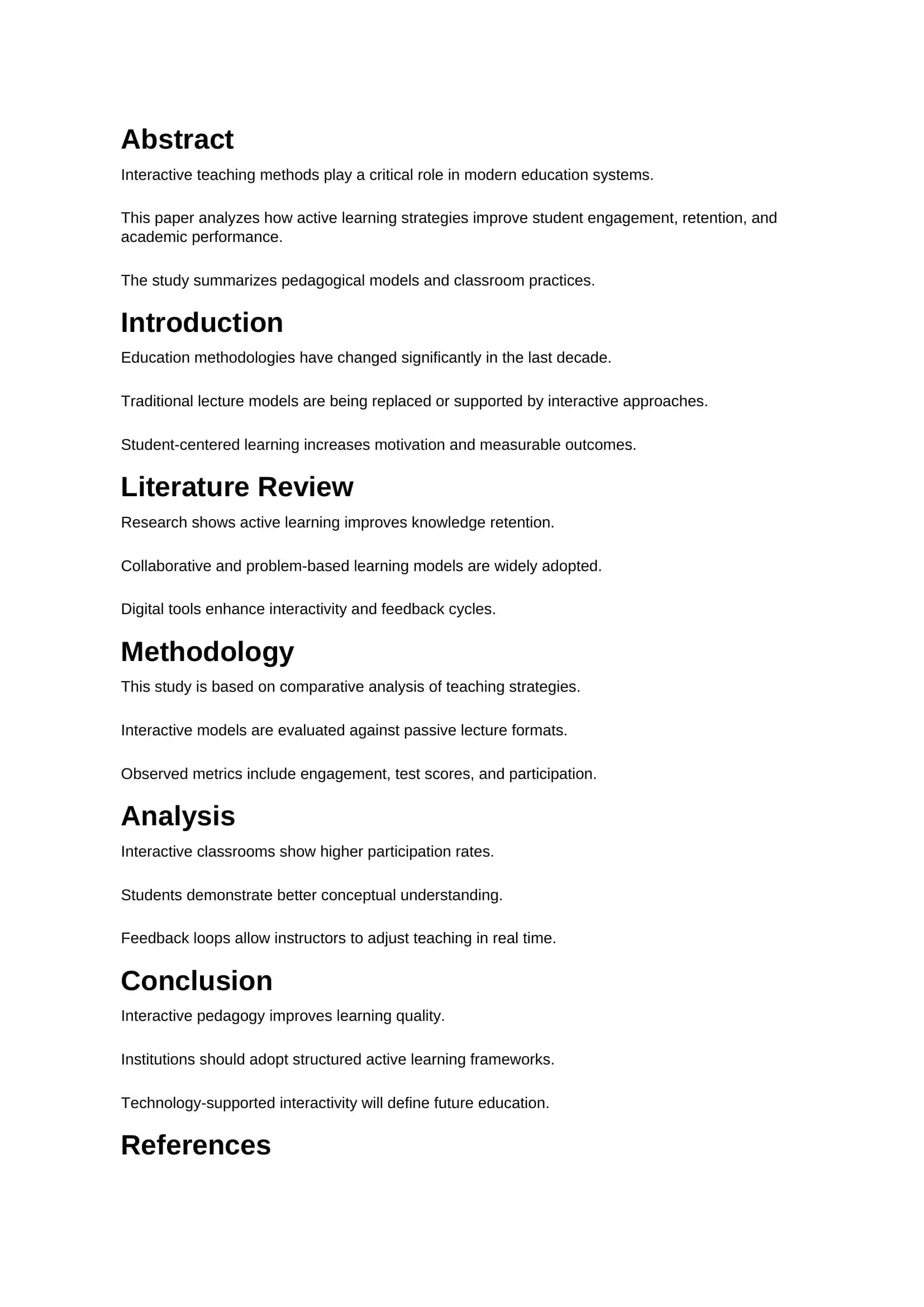 Interactive Methods in Modern Education 2