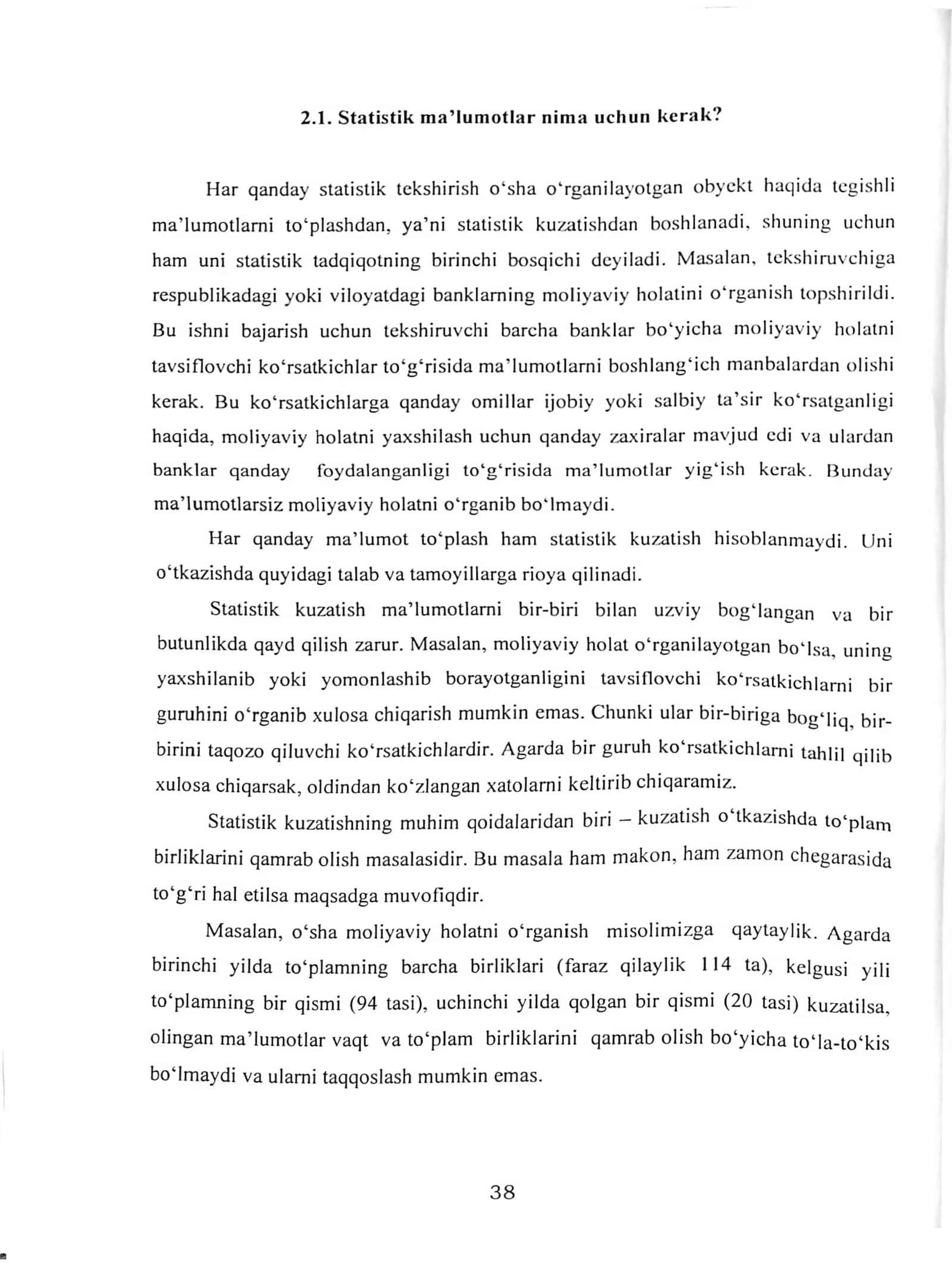 STATISTIK MA’LUMOTLARNI TO‘PLASH METODLARI 2