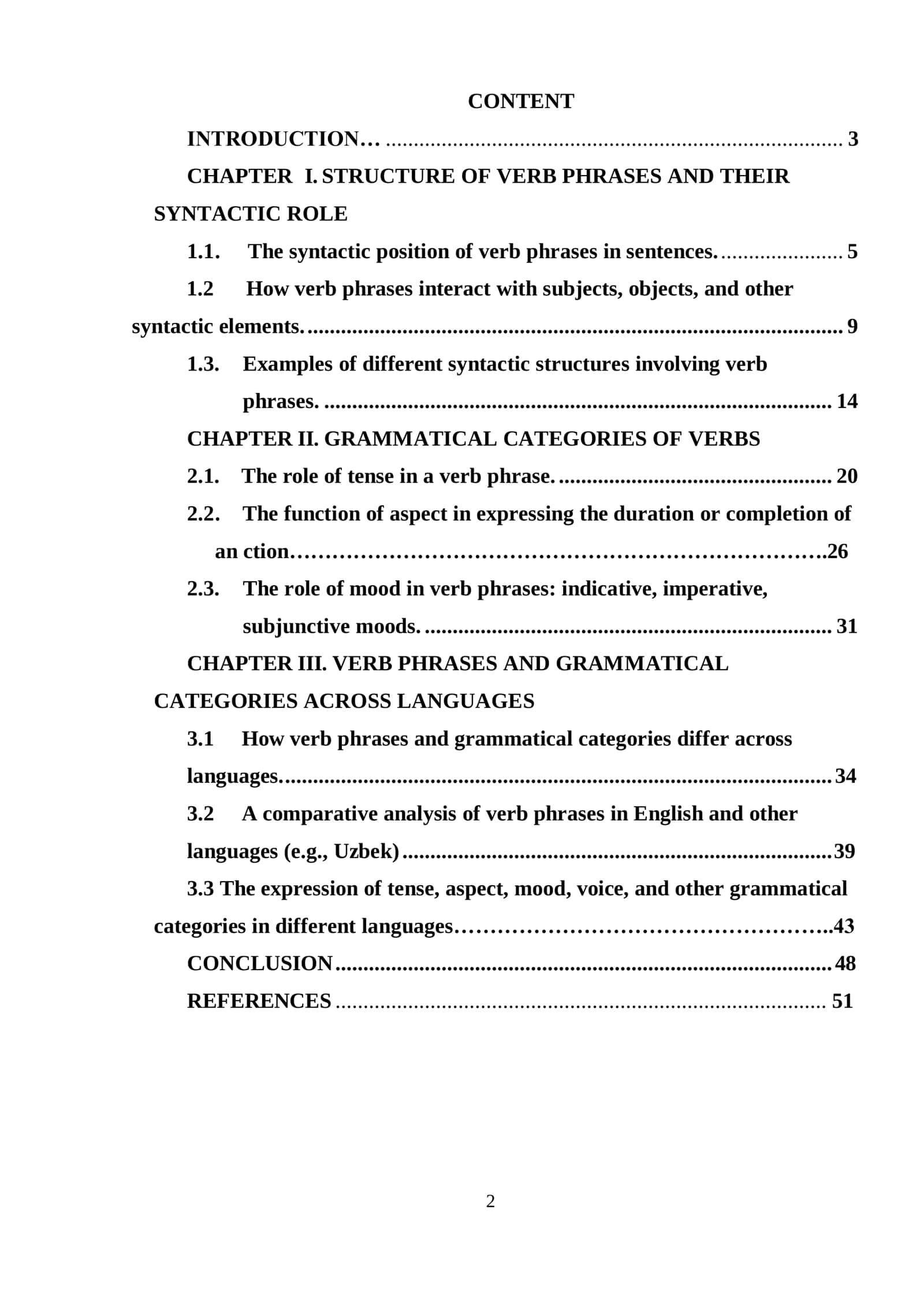 COURSE WORK ON LEARNING LANGUAGE ASPECT 2