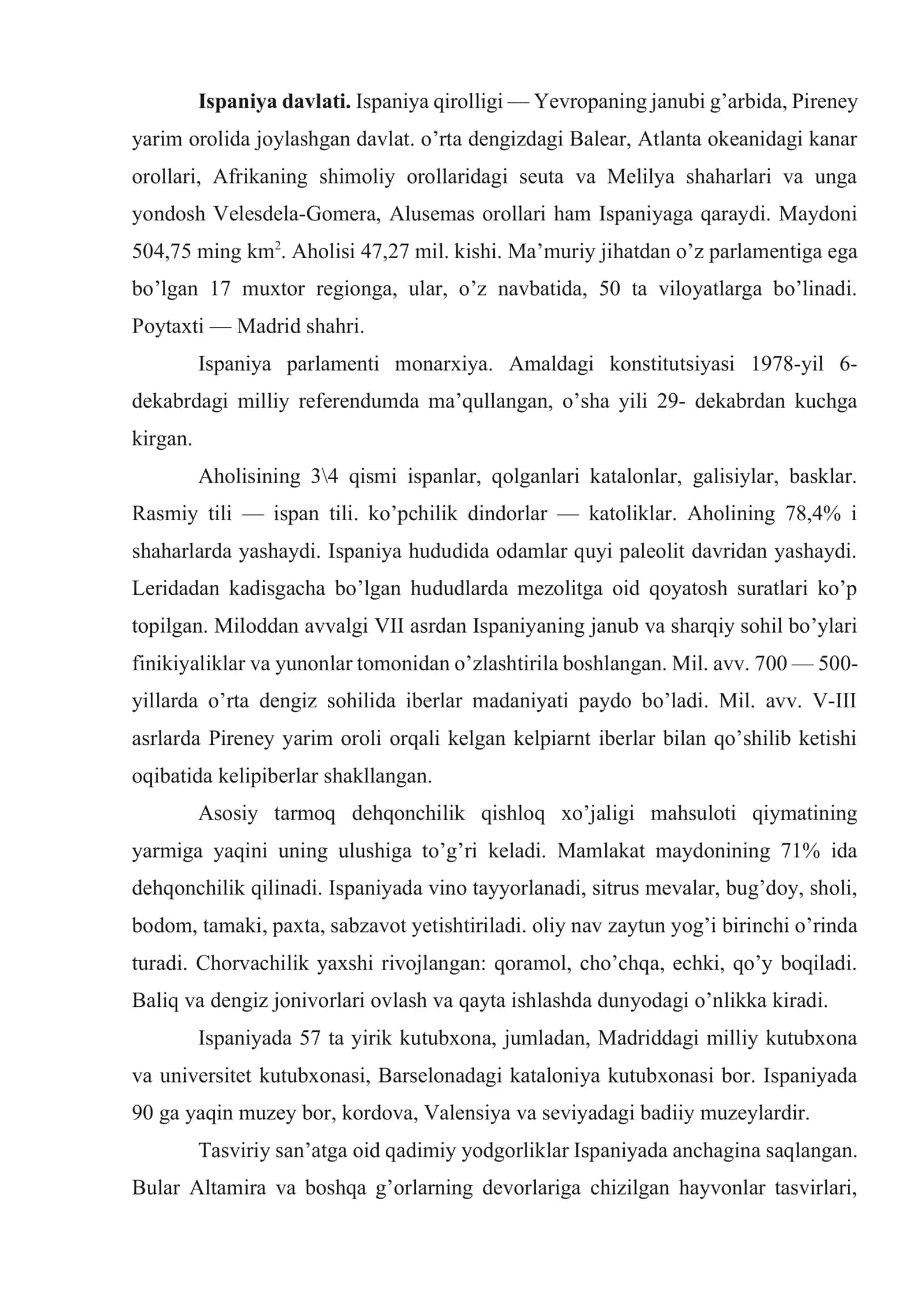 Ispaniya muzeylari 2