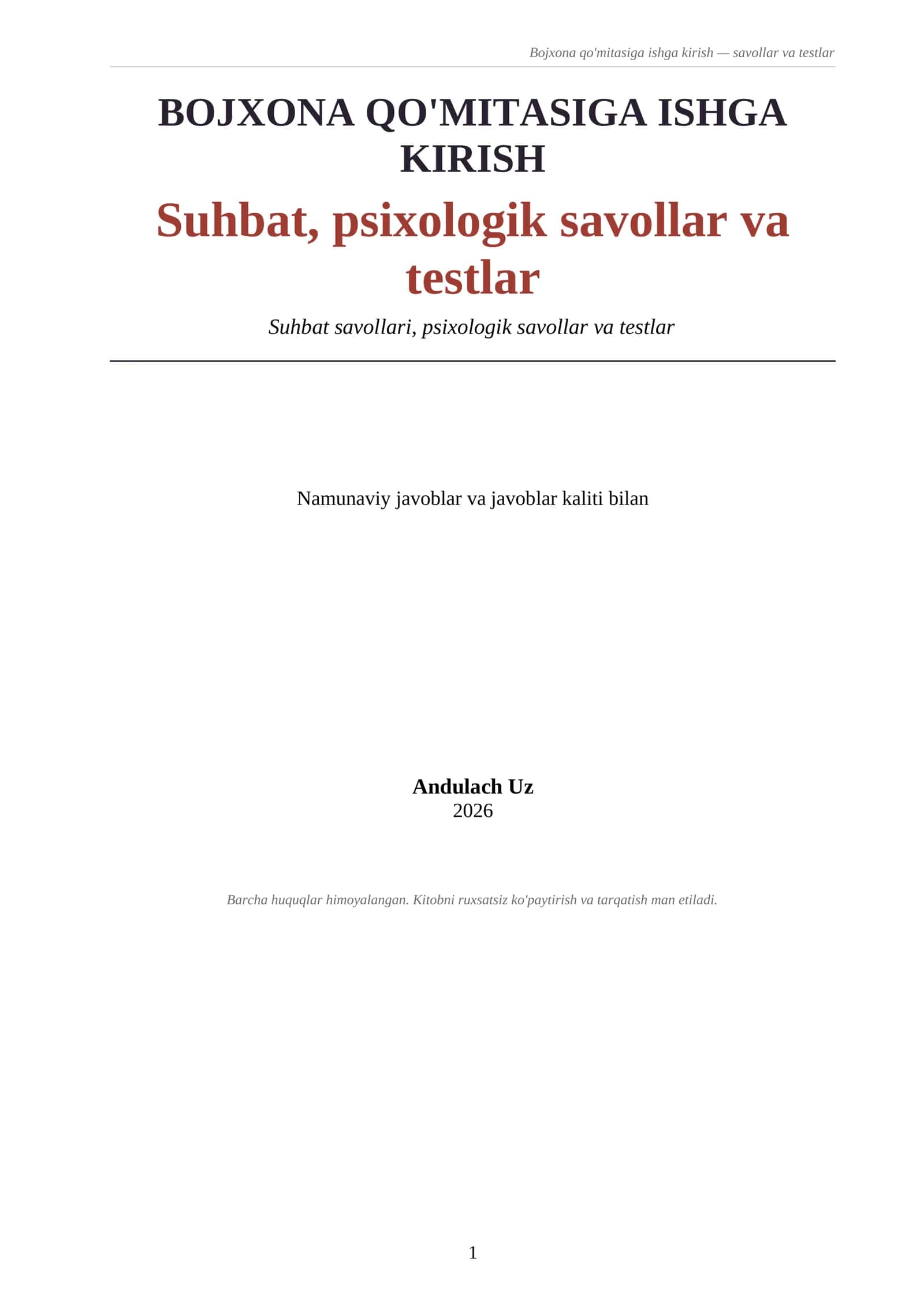 Bojxona qo'mitasiga ishga kirish — savollar va testlar. 992 ta savol 2