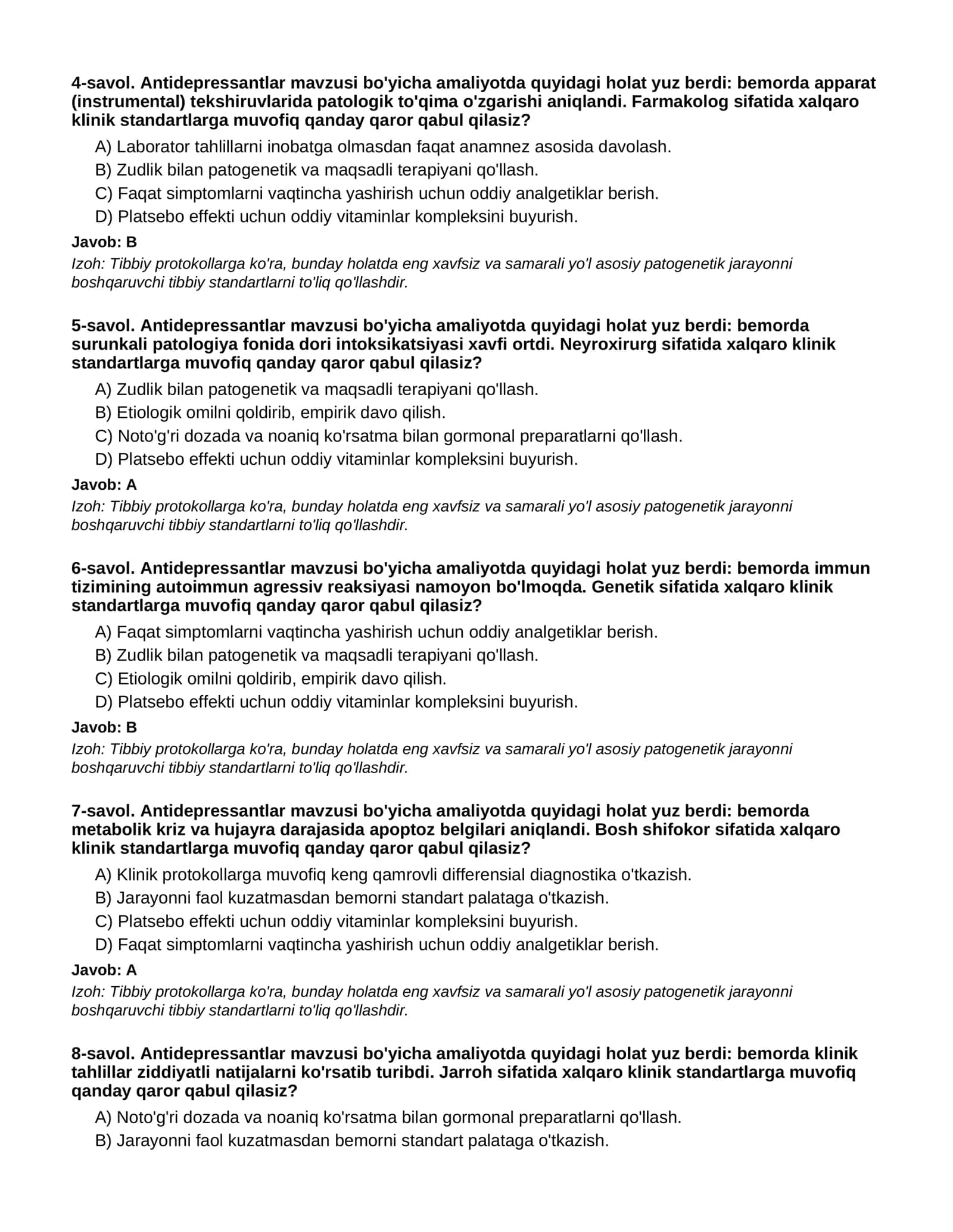 ANTIDEPRESSANTLAR - 3-QISM 2