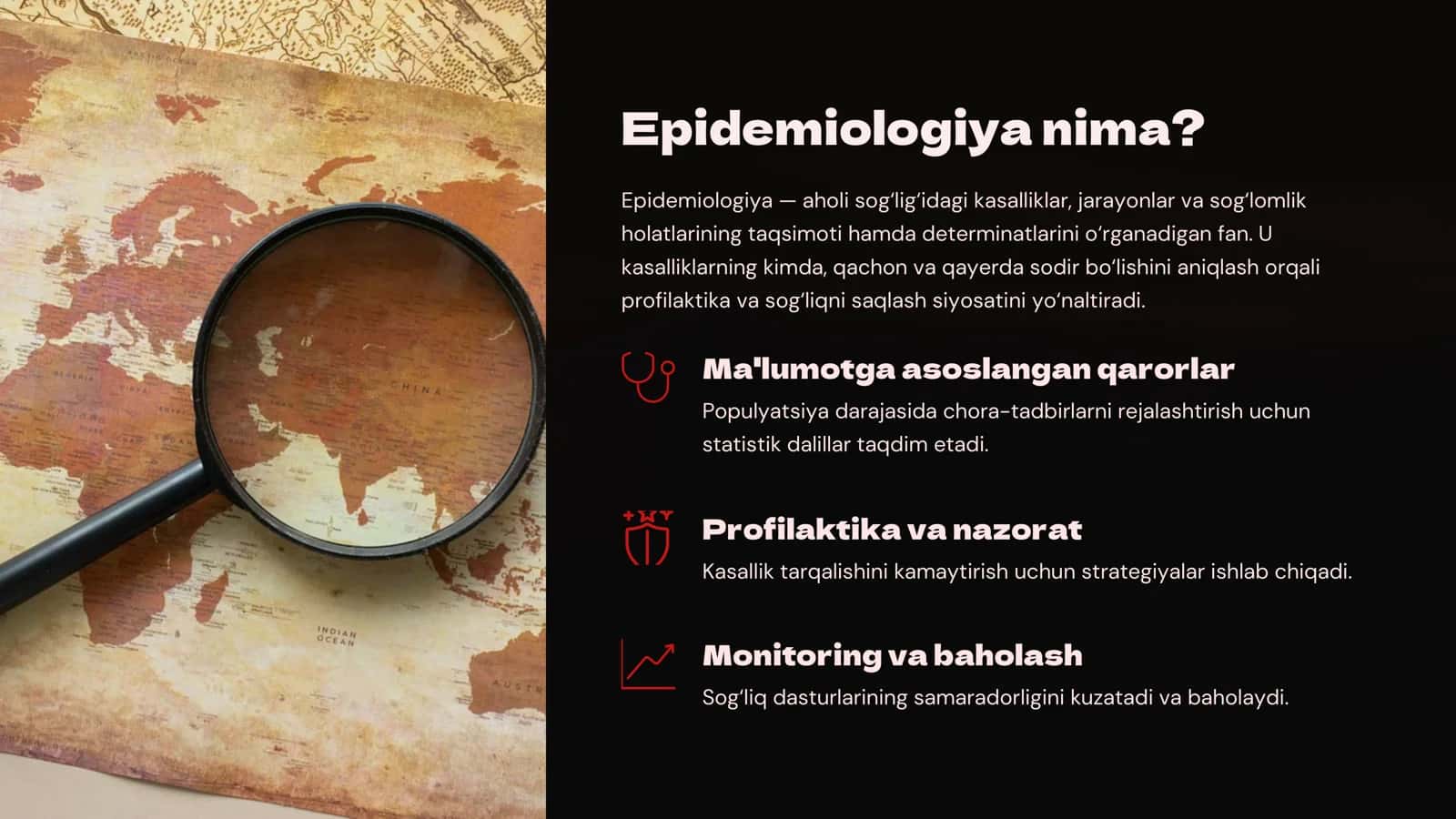 Epidemiologiya fani: Tushuncha va obyektlari 2