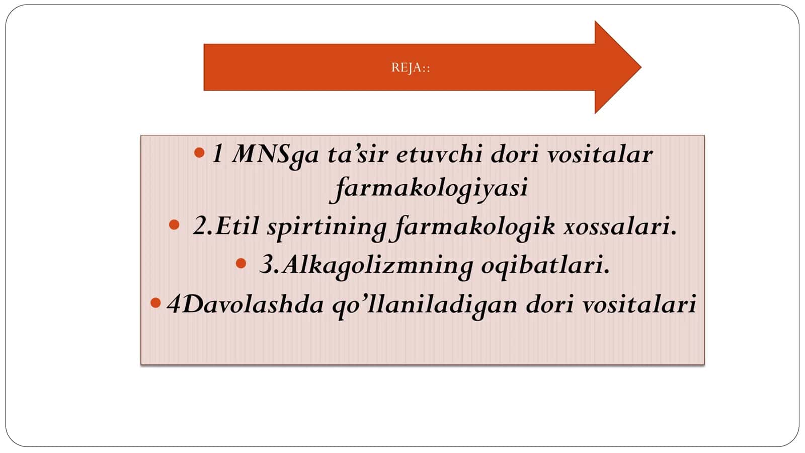 Farmakologiya fanidan 2