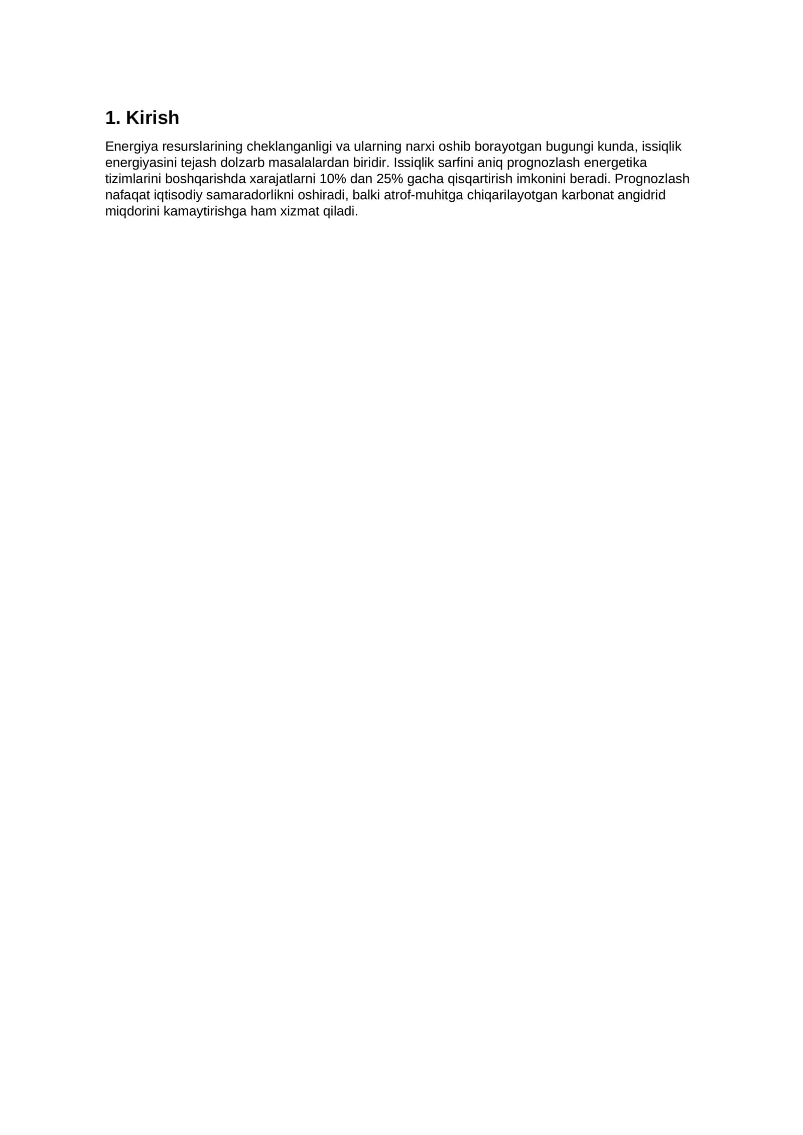 Maqola "Issiqlik texnikasi fanidan" 2