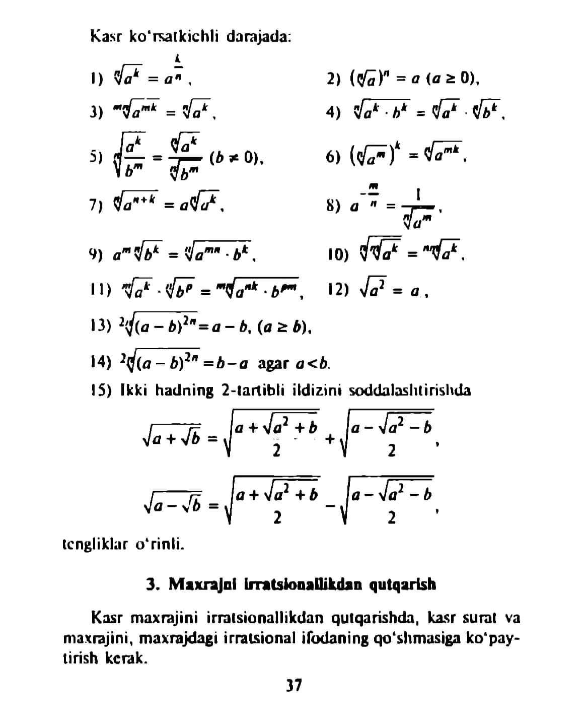 Formulalar kitobi 2