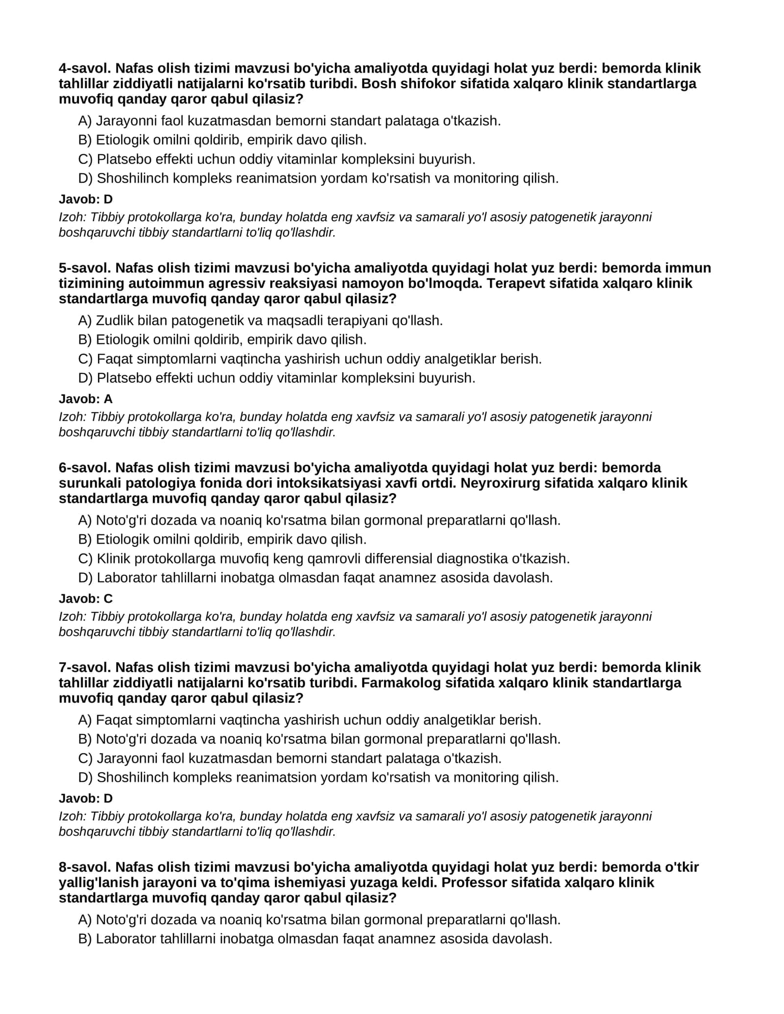 NAFAS OLISH TIZIMI - 2-QISM 2