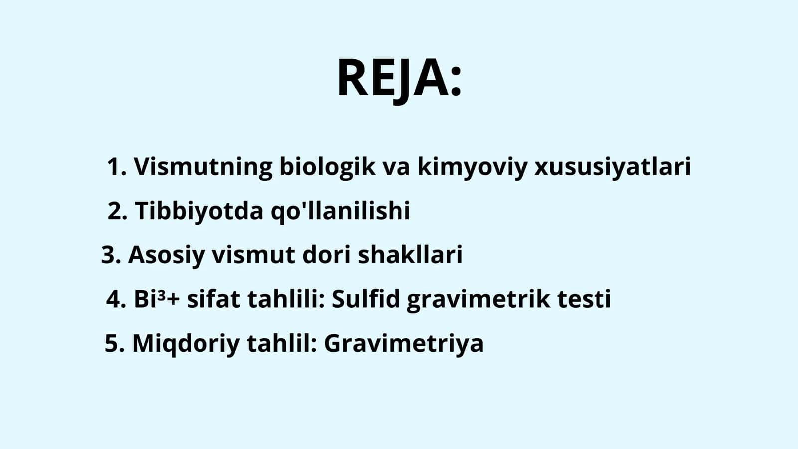 Bi2 katyoninig tibbiyotda ahamiyati tibbiyot 2