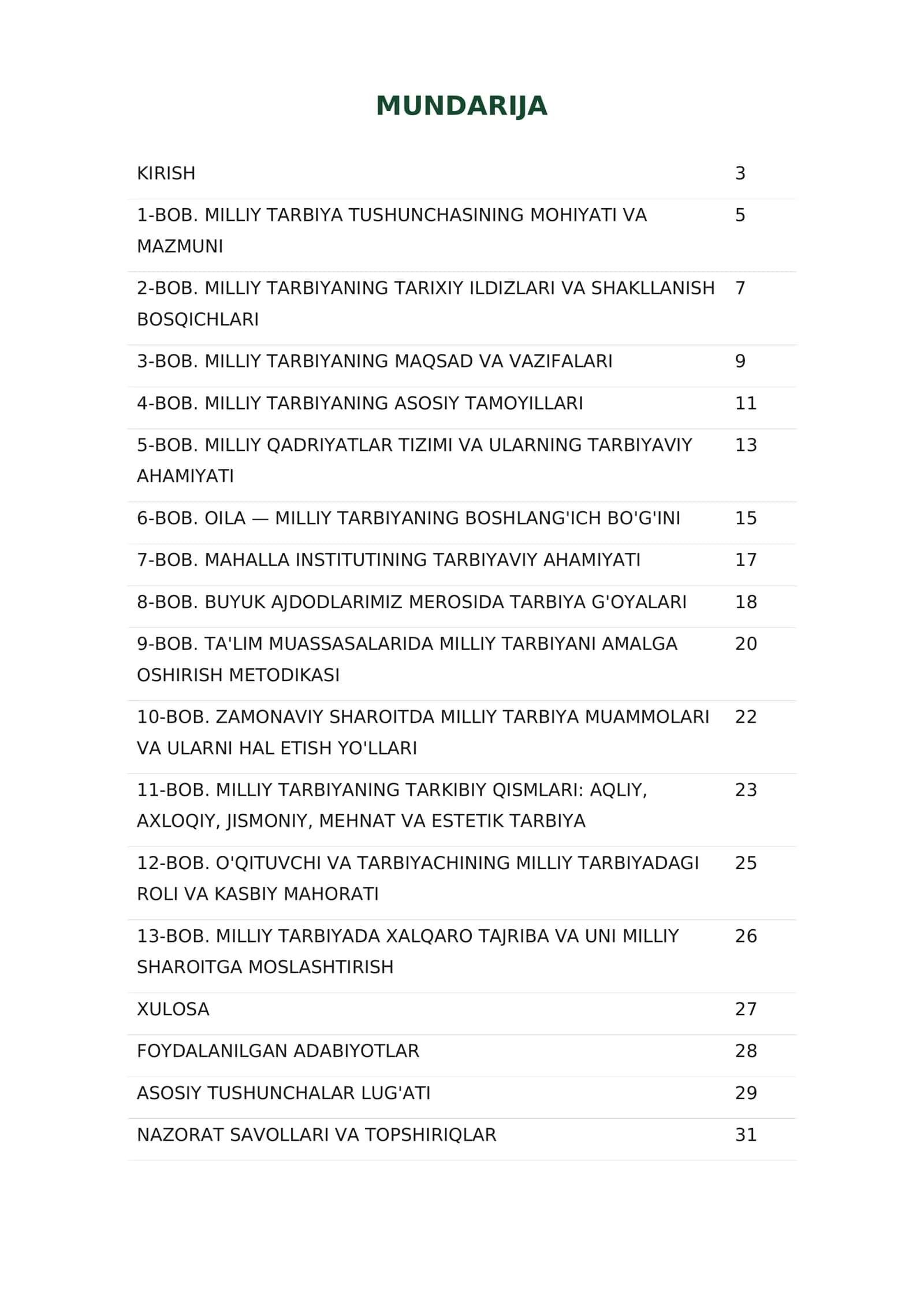 Milliy tarbiya tushunchasining Mohiyati 2