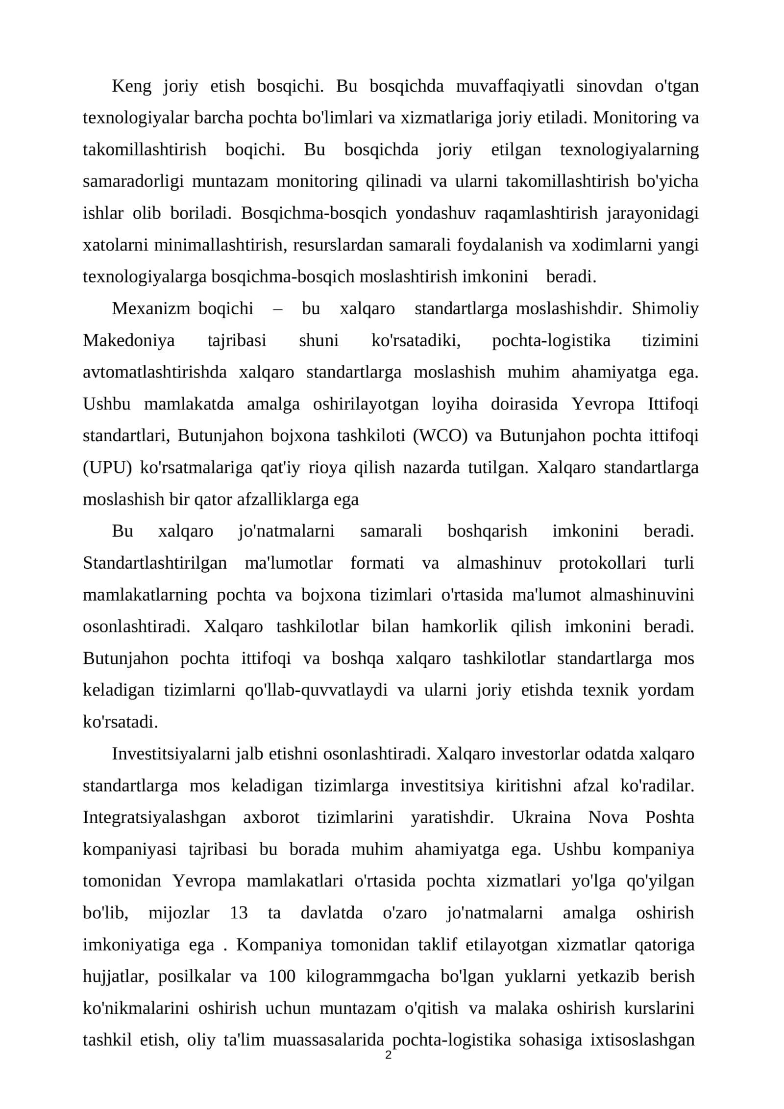 Avtomatlashtirilgan transchegaraviy savdo va hisob-kitoblarning integratsiyalashgan tizimi (ATTIS) 2