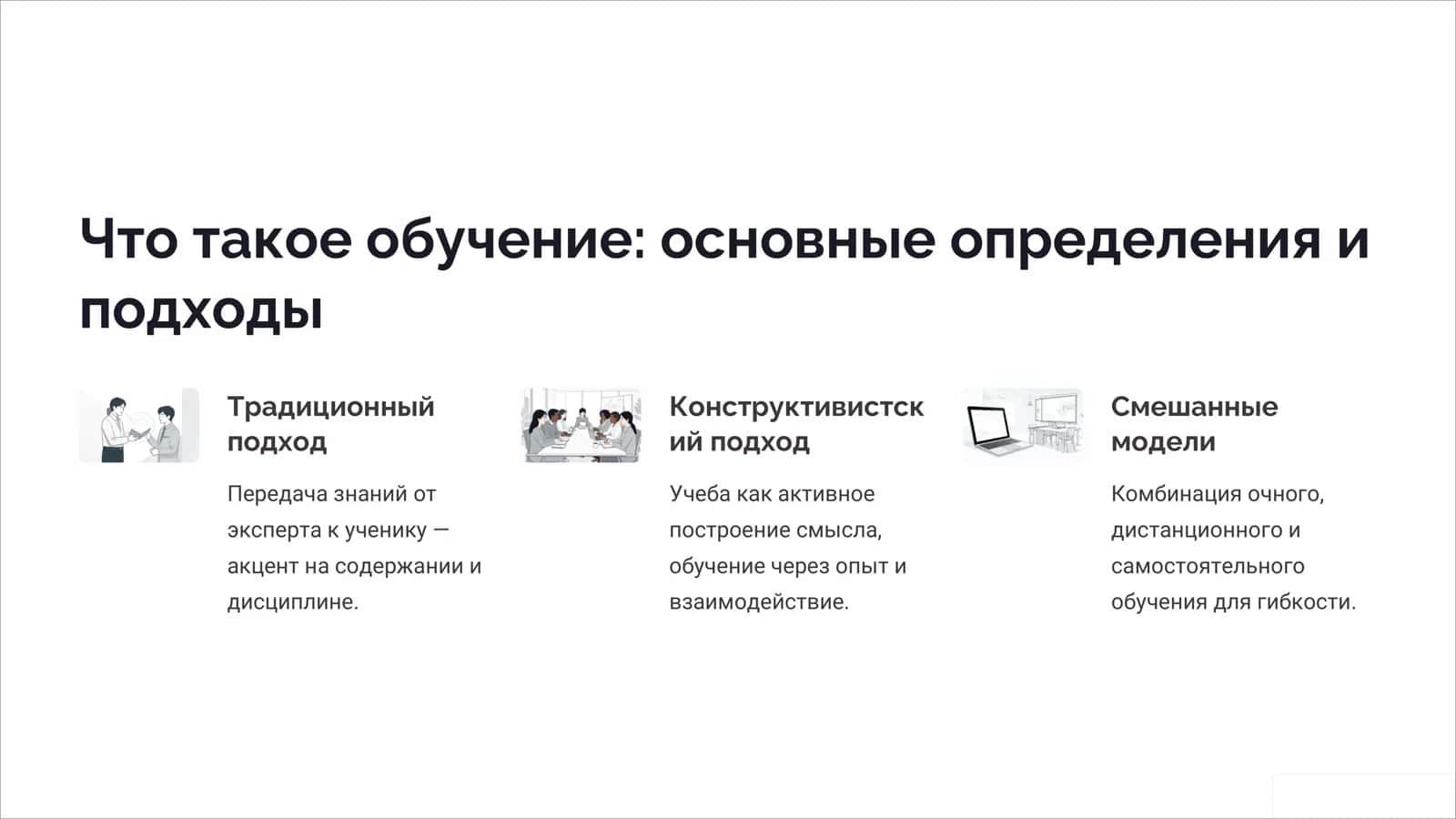 Сущность, организационные формы и методы процесса обучения 2