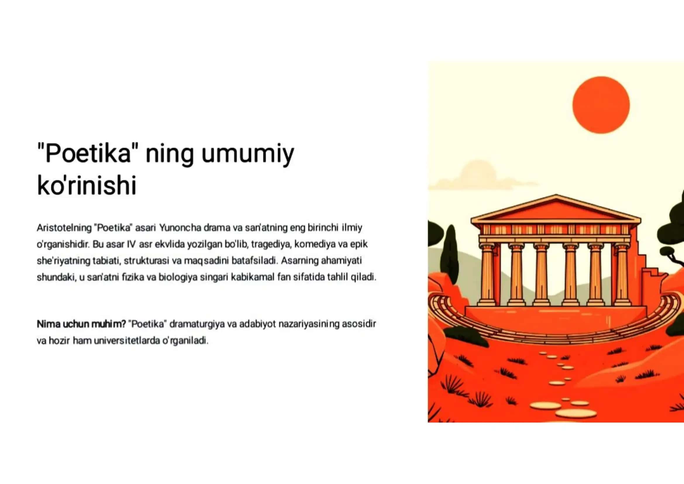 Aristotelning Poetika asari 2