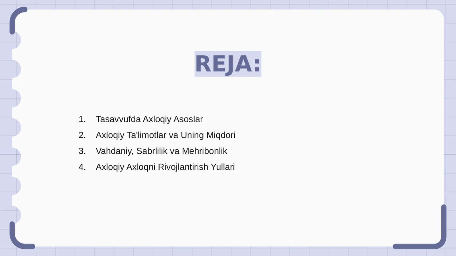 Tasavvufda axloqiy ta'limotlar 2