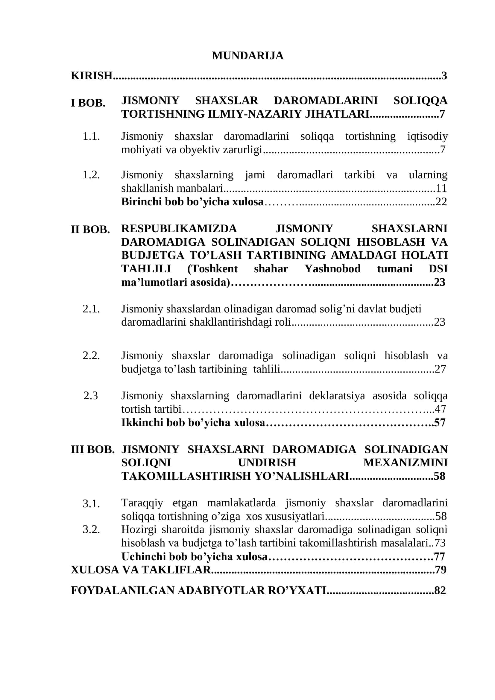 Jismoniy shaxslar daromadlarini soliqqa tortish 2