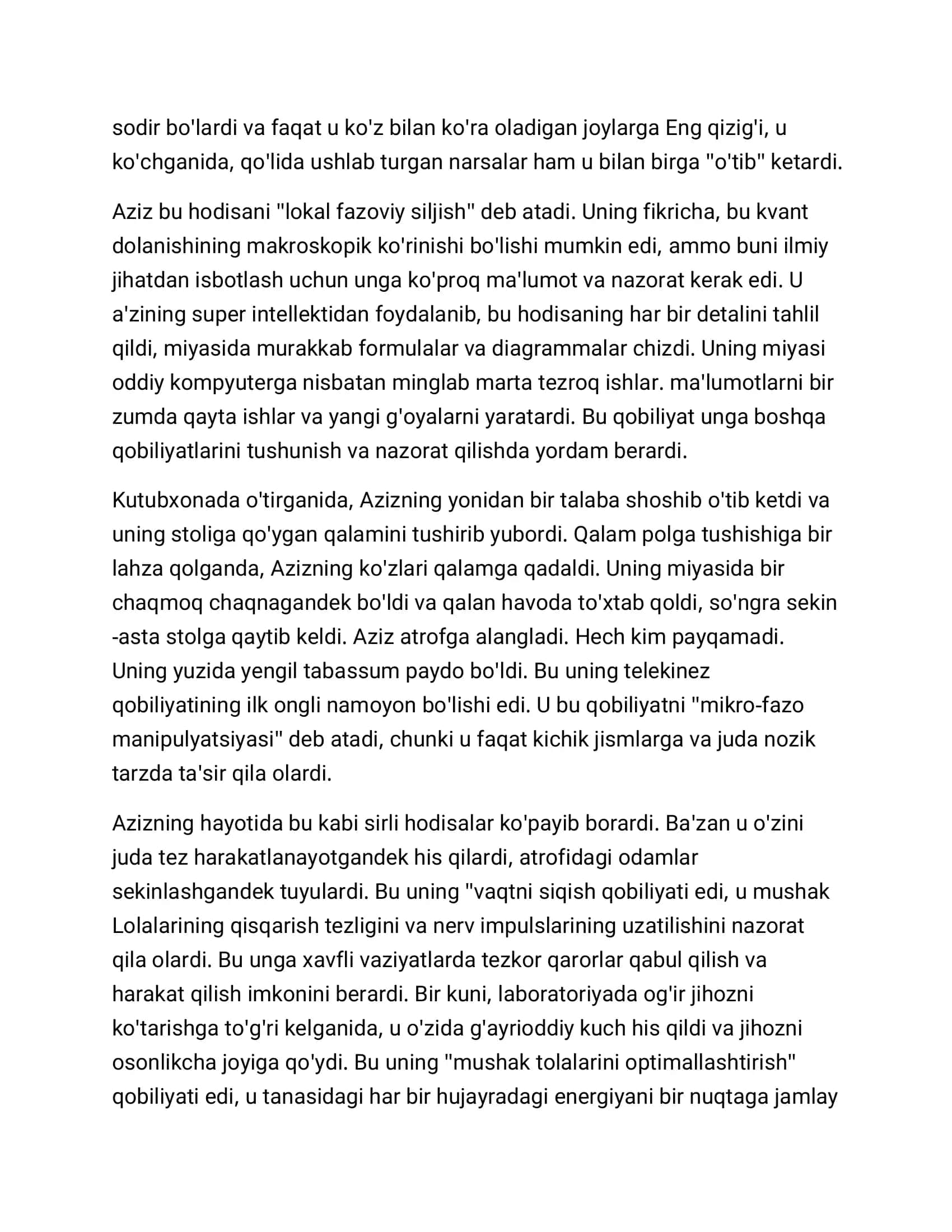 Cheksiz Potensial 2