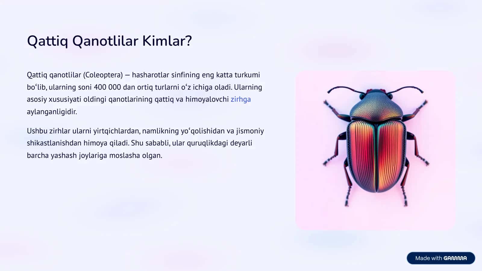 Qattiq Qanotlilar: Tabiatning Zirhli Bahadurllari 2