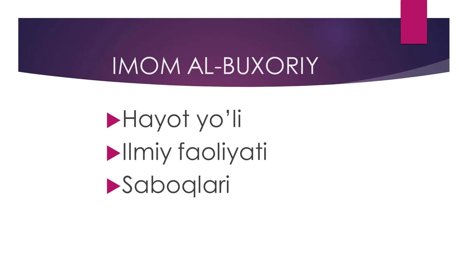 IMOM AL-BUXORIY 2