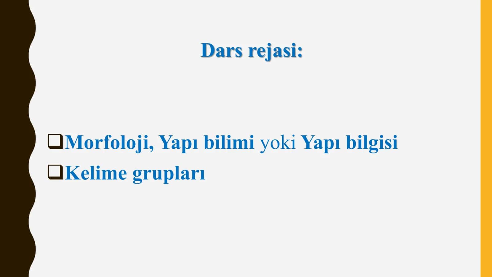 Turk tilimorfologiyasi. So‘zturkumlari. Fe’l so‘z turkumi. 2