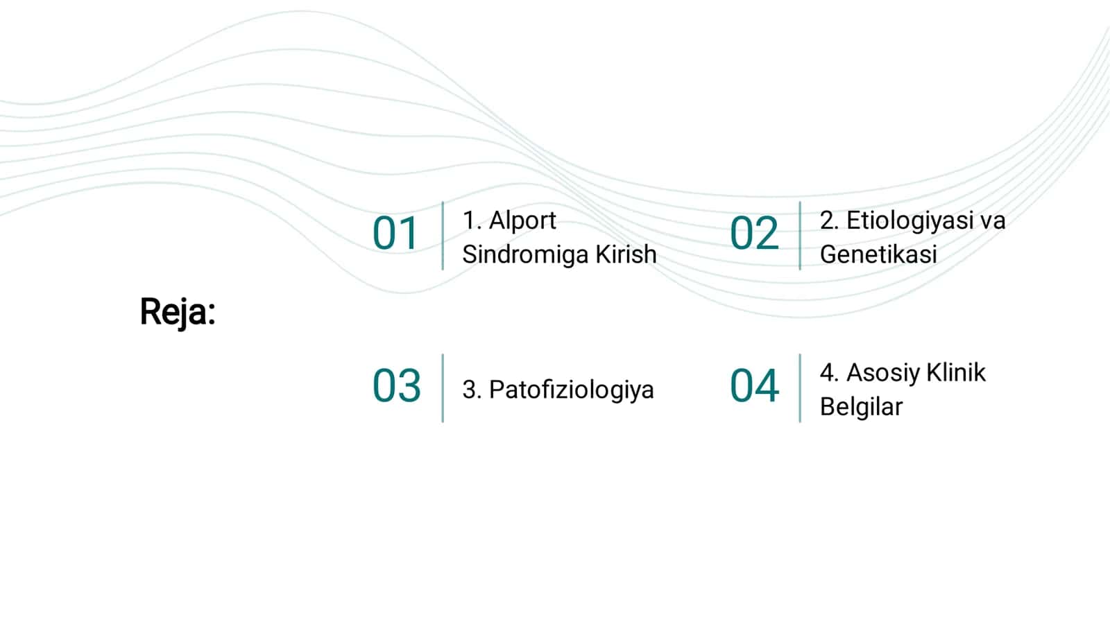 Alport Sindromi: Kelib Chiqishi, Diagnostikasi va Davolash 2