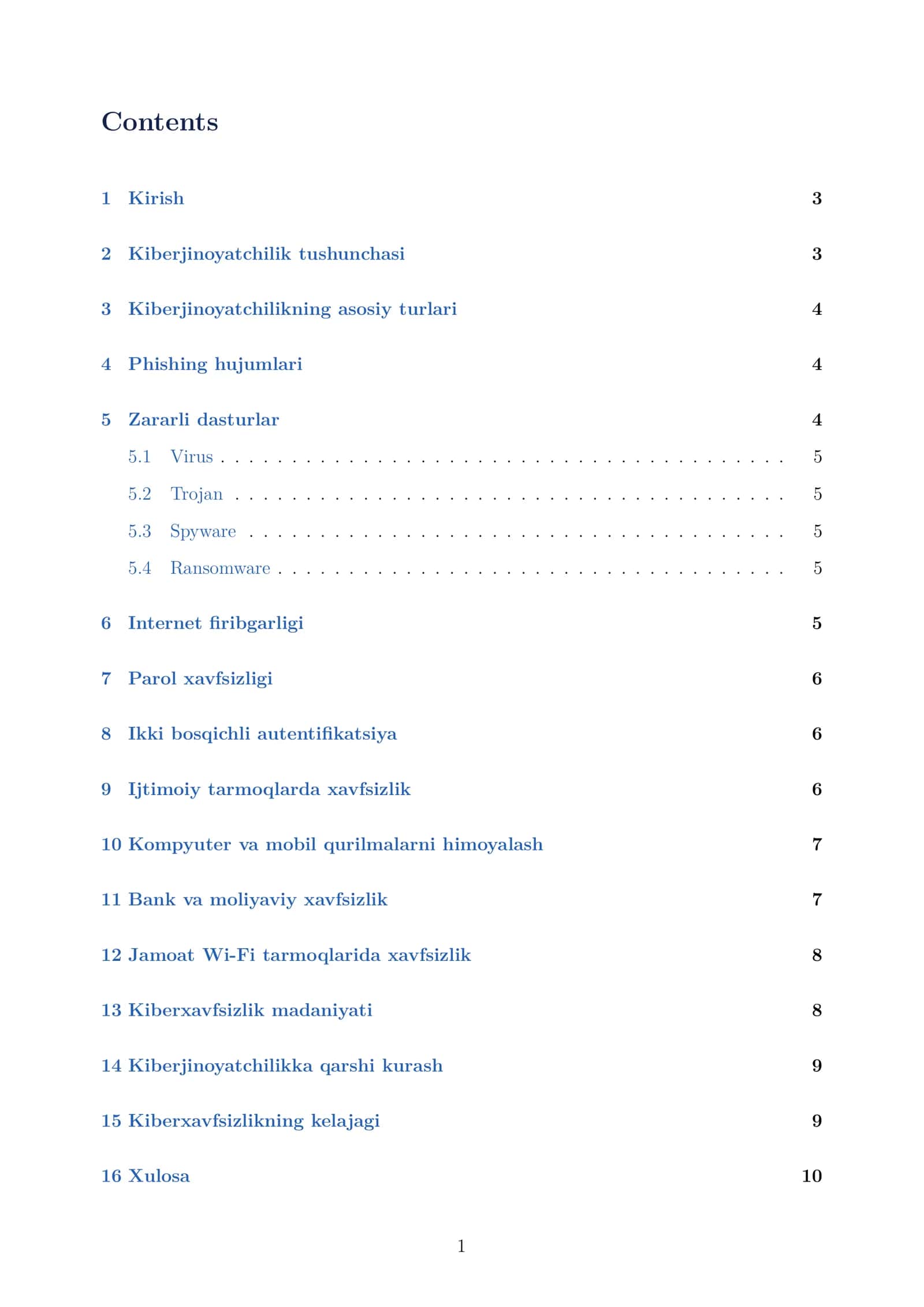 Kiberjinoyatchilik va undan himoyalanish 2