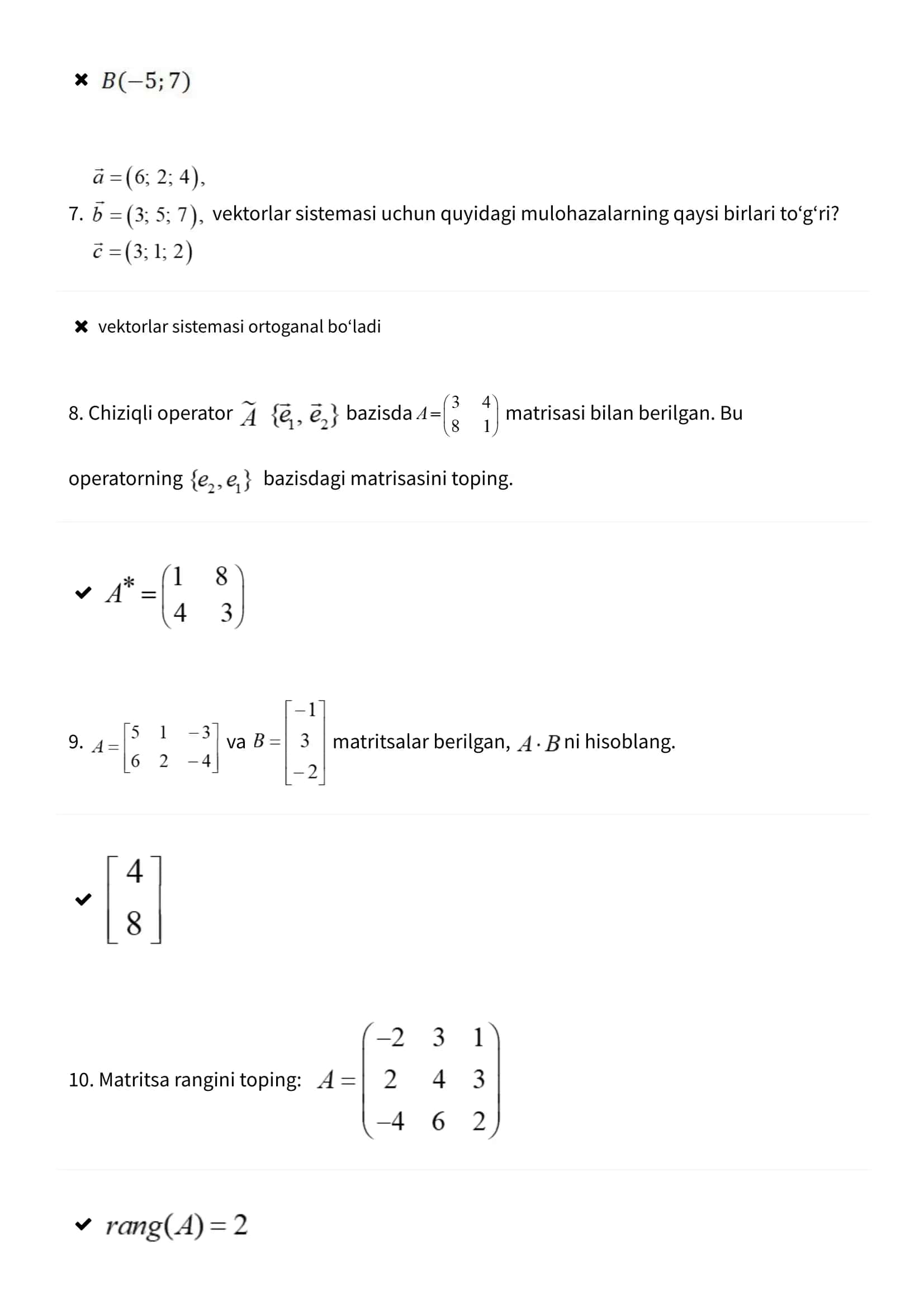 Sistemalar 2