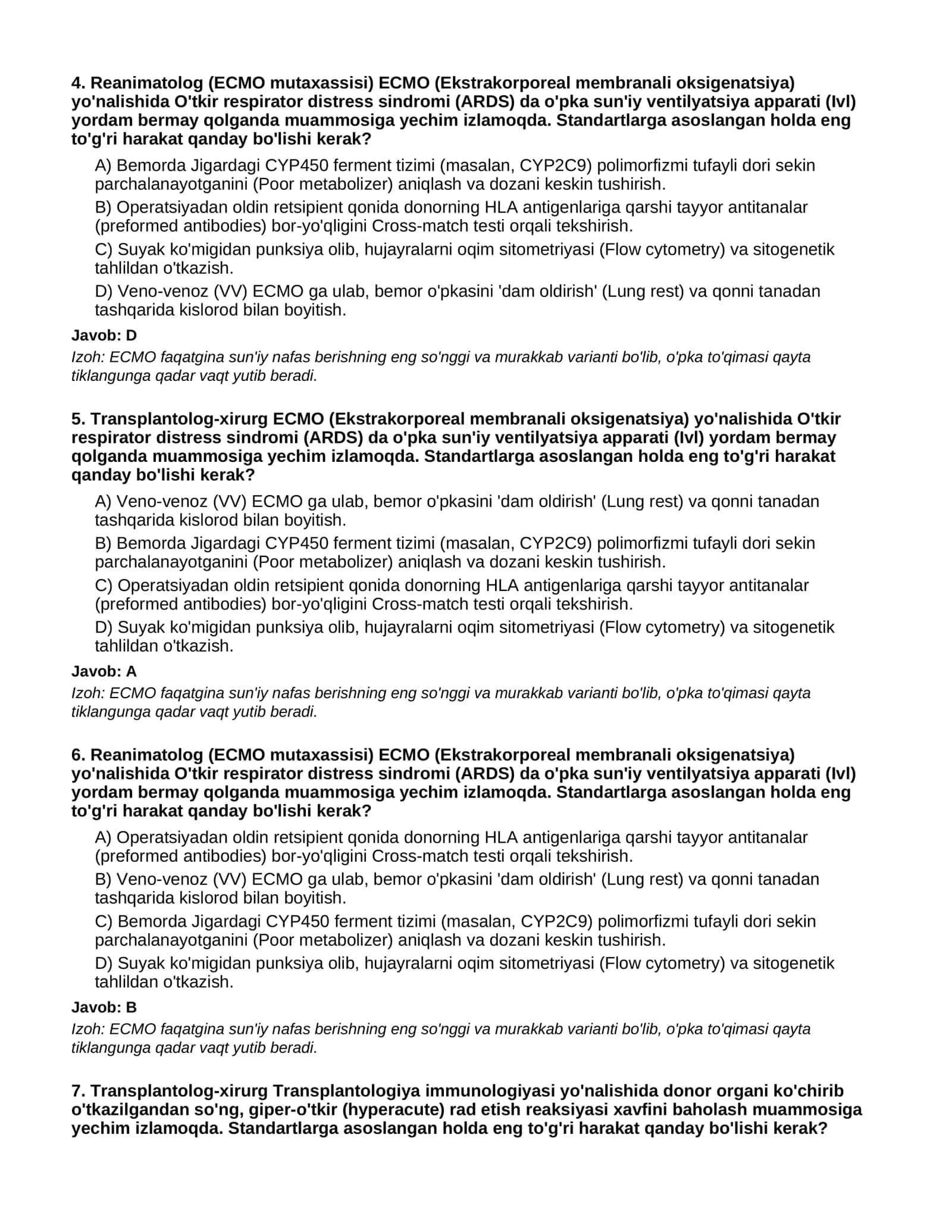 05 TIBBIYOT USMLE VA MILLIY TOIFA SERTIFIKATLARI 2 QISM 200 2