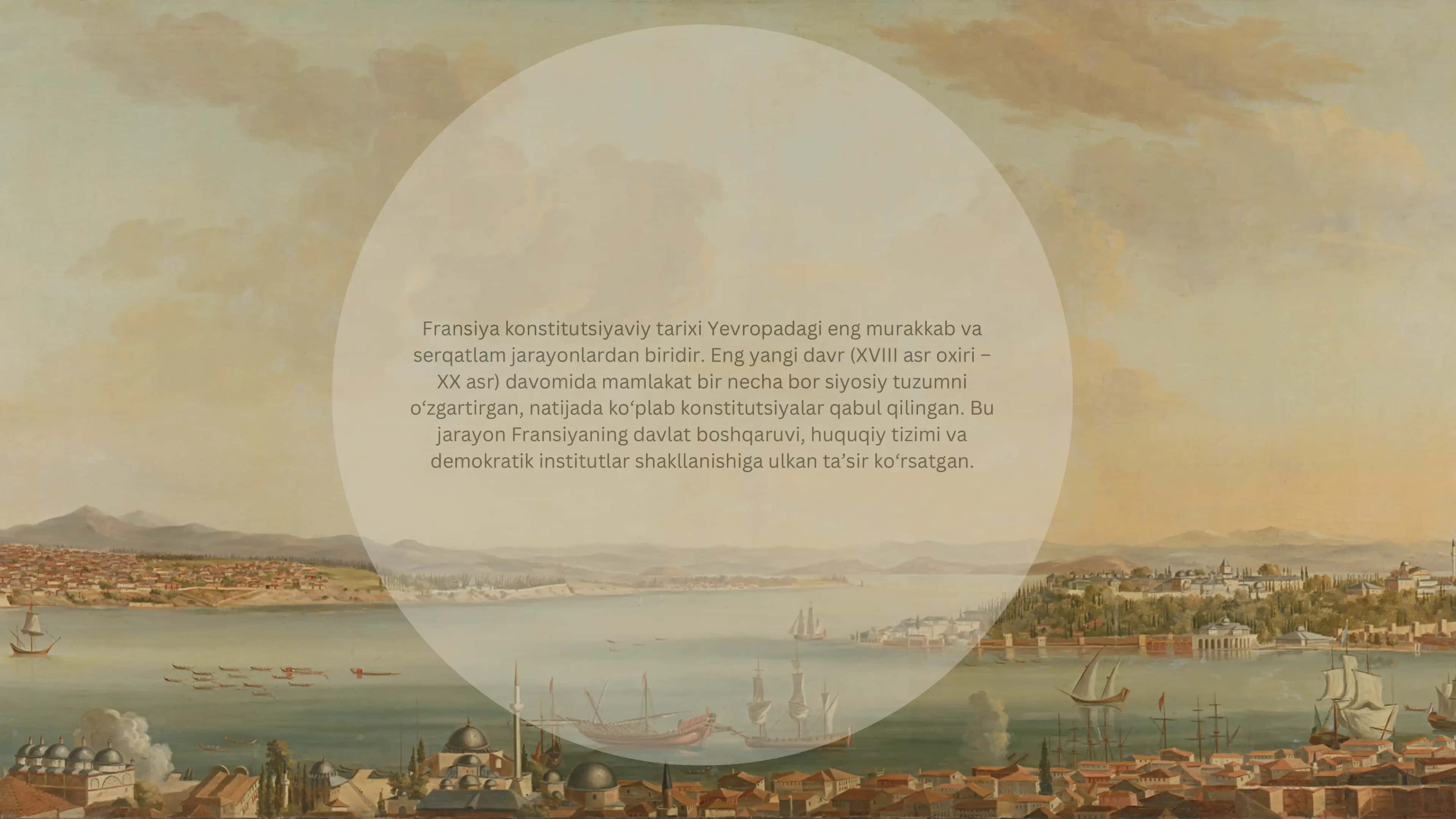 Fransiya Konstitutsiyaviy Tarixi 2