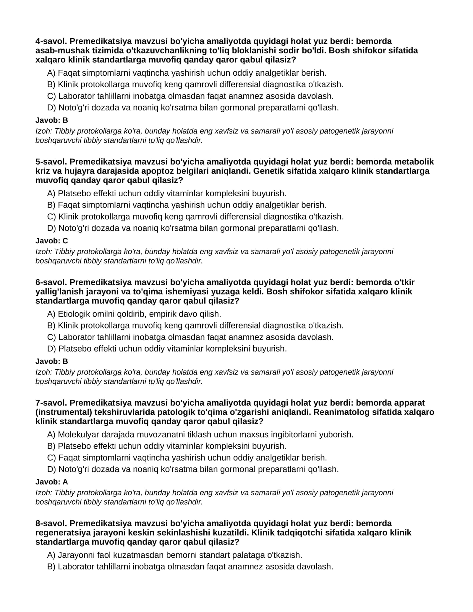 PREMEDIKATSIYA - 2-QISM 2