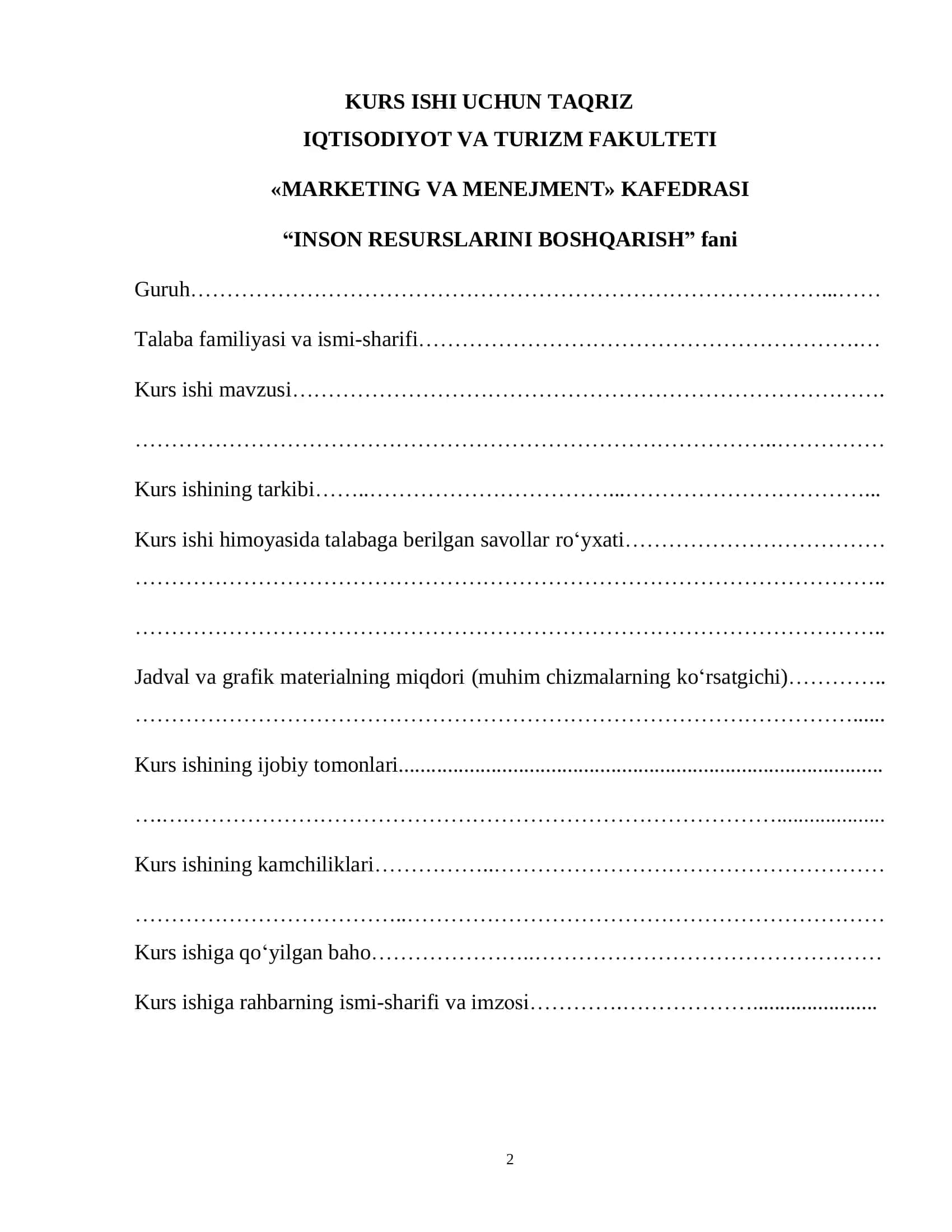 AQSH va Yaponiyada xodimlarni boshqarish markazlarining rivojlanish tendensiyalari 2