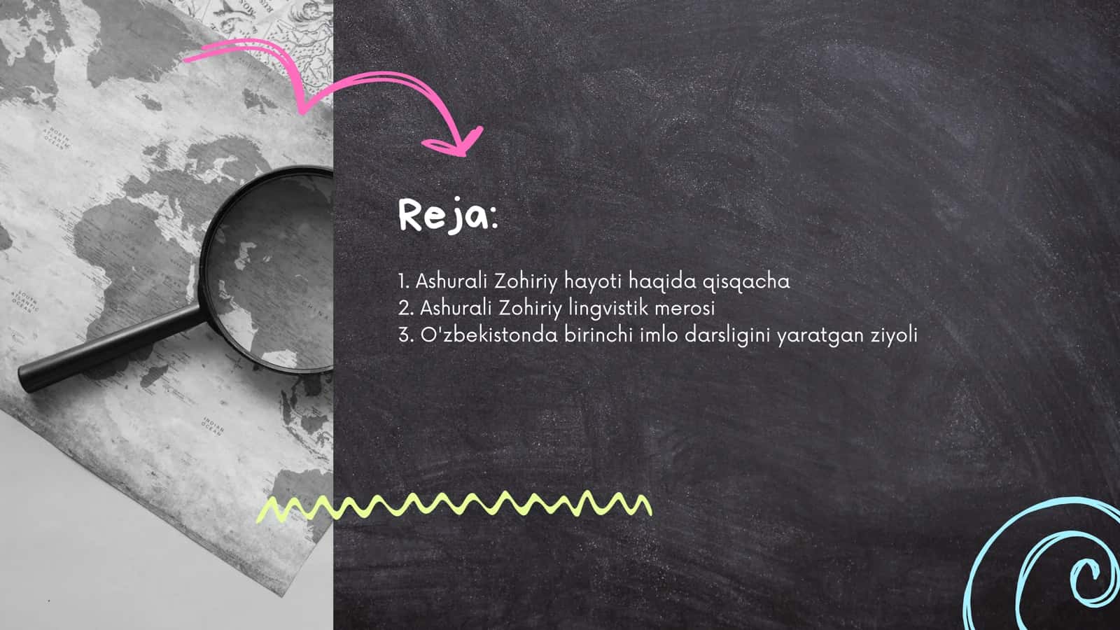 Ashurali Zohiriyninglingvistik merosi. 2