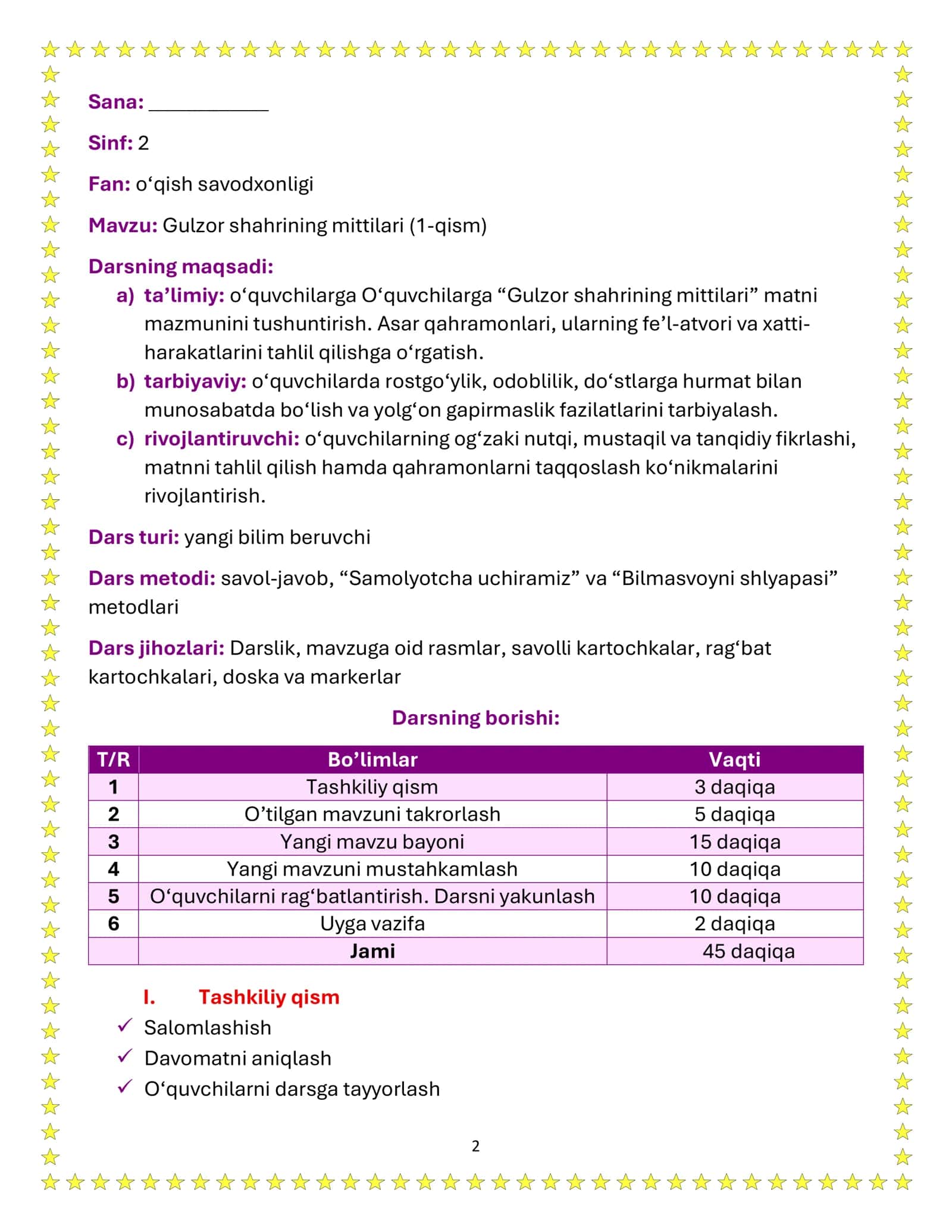Gulzor shahrining mittilari (1-qism) 2