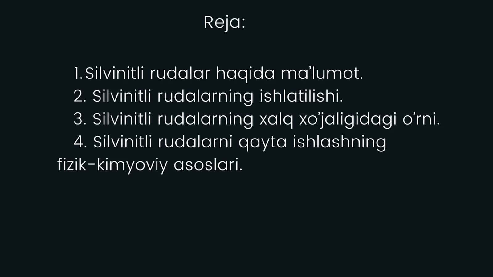 Silvinitli rudalarni qayta ishlashning fizik-kimyoviy asoslari 2