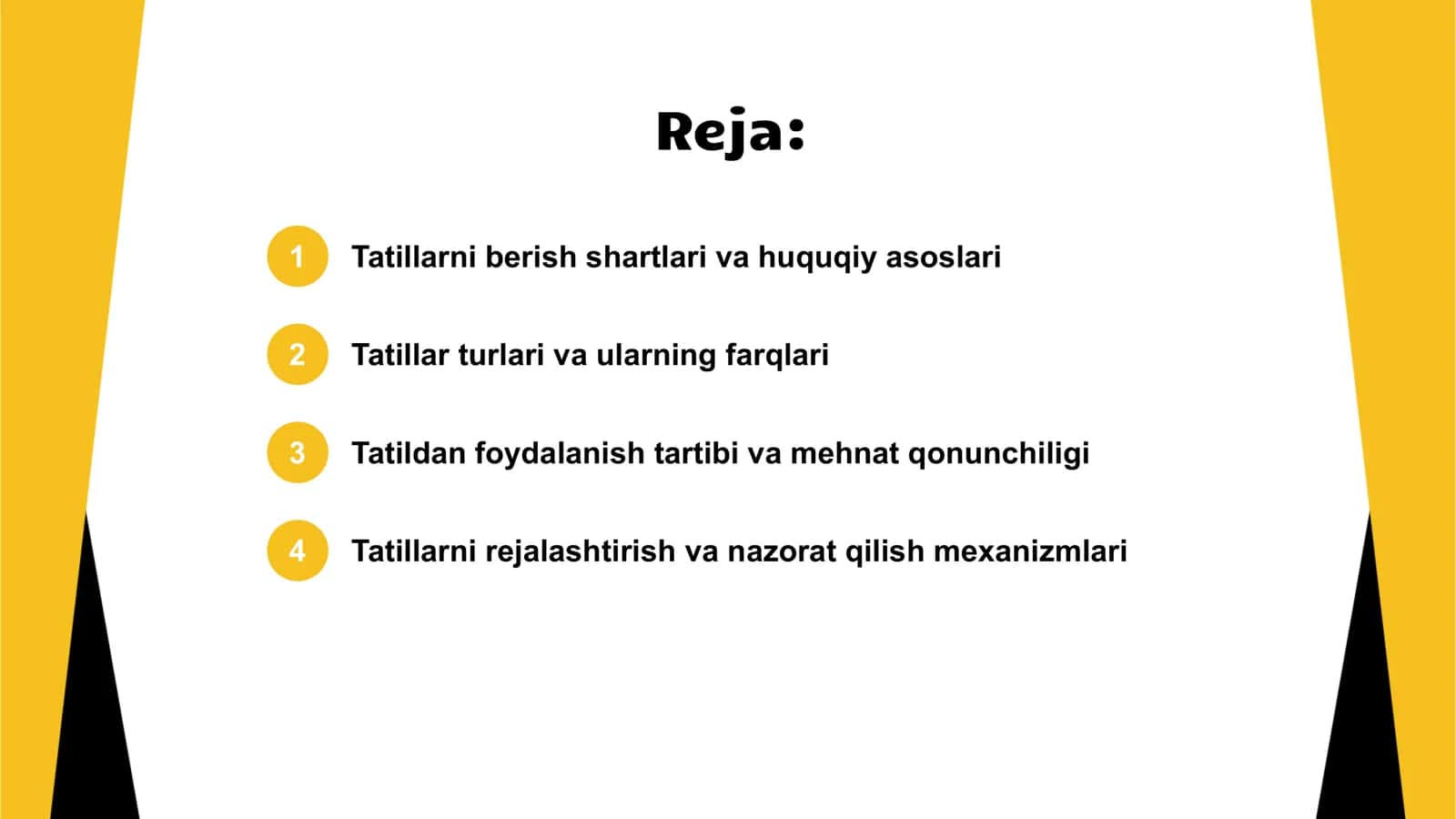 Tatillarni berish va undan foydalanish tartibi 2