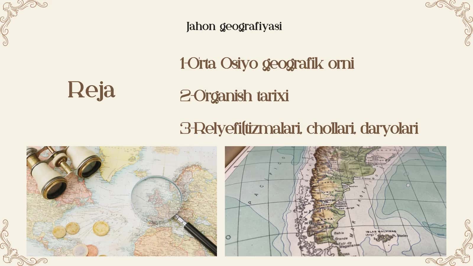 O'rta Osiyo geomorfoloyasi 2