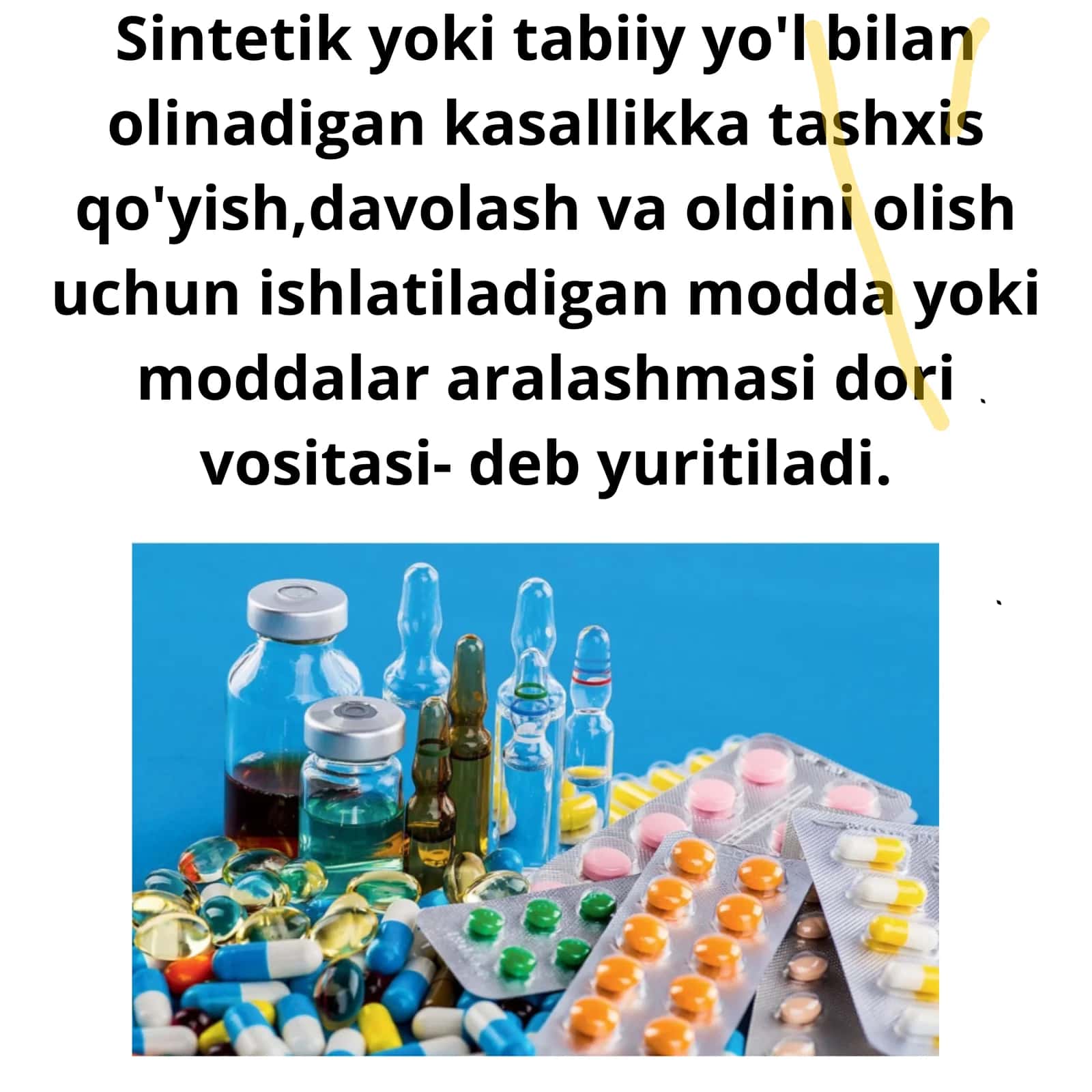 Dori vositalari va ulardan foydalanish usullari 2