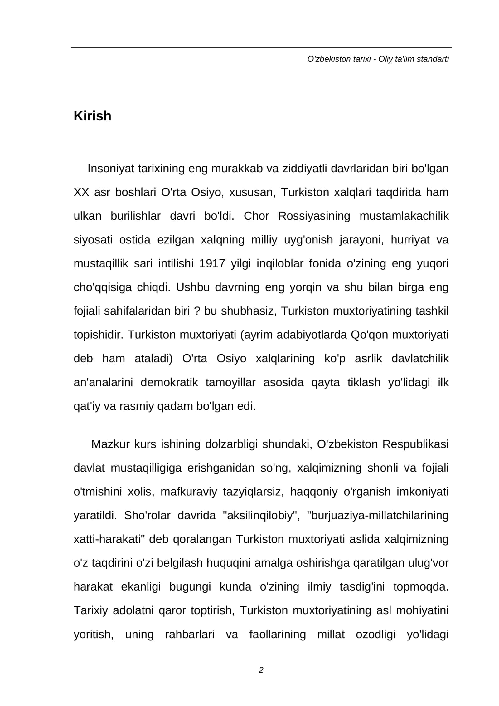 Turkiston muxtoriyati: tashkil topishi va fojiali taqdiri 2