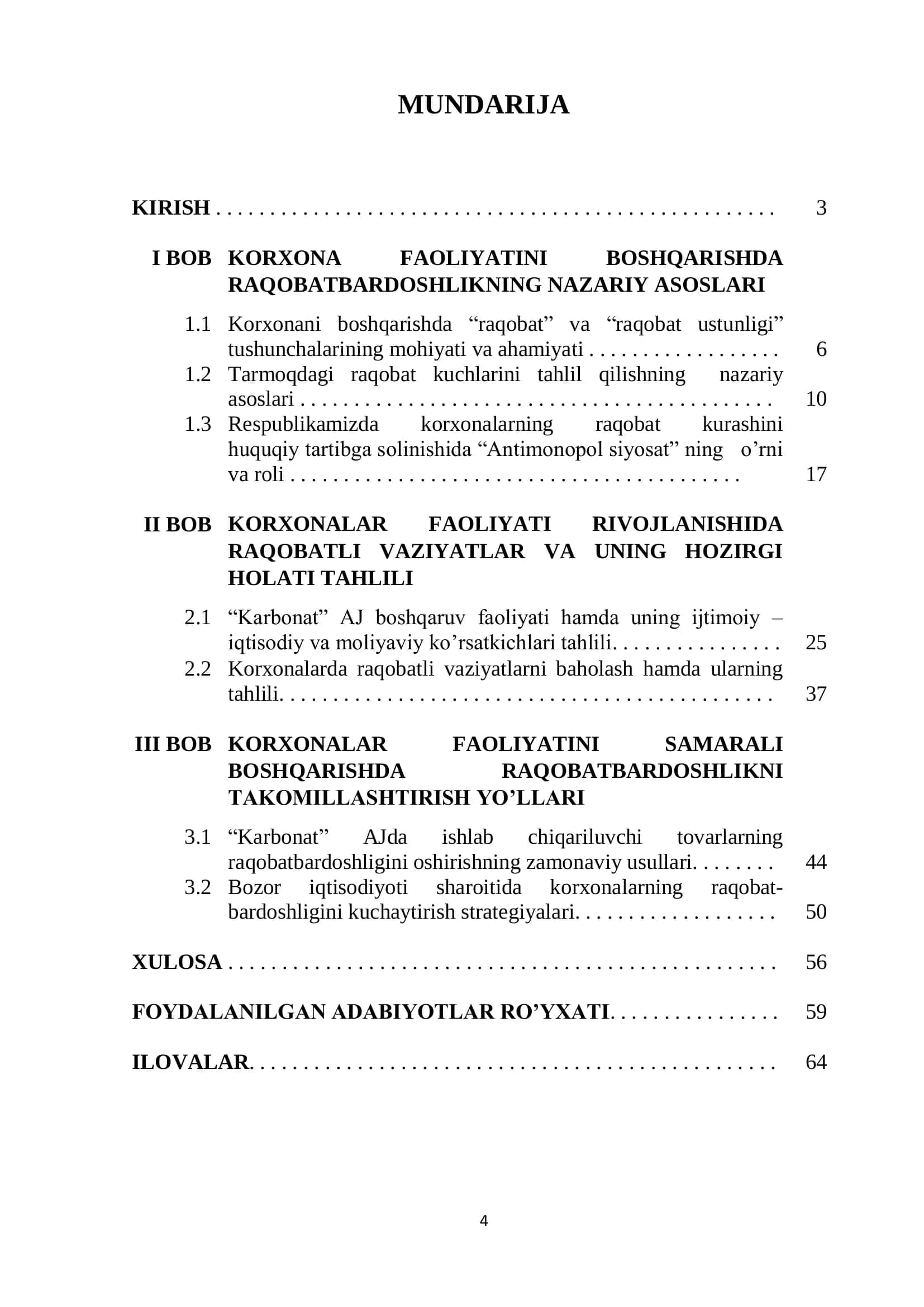 KORXONA FAOIYATINI BOSHQARISHDA RAQOBATBARDOSHLIKNI OSHIRISH AHAMIYATI 2