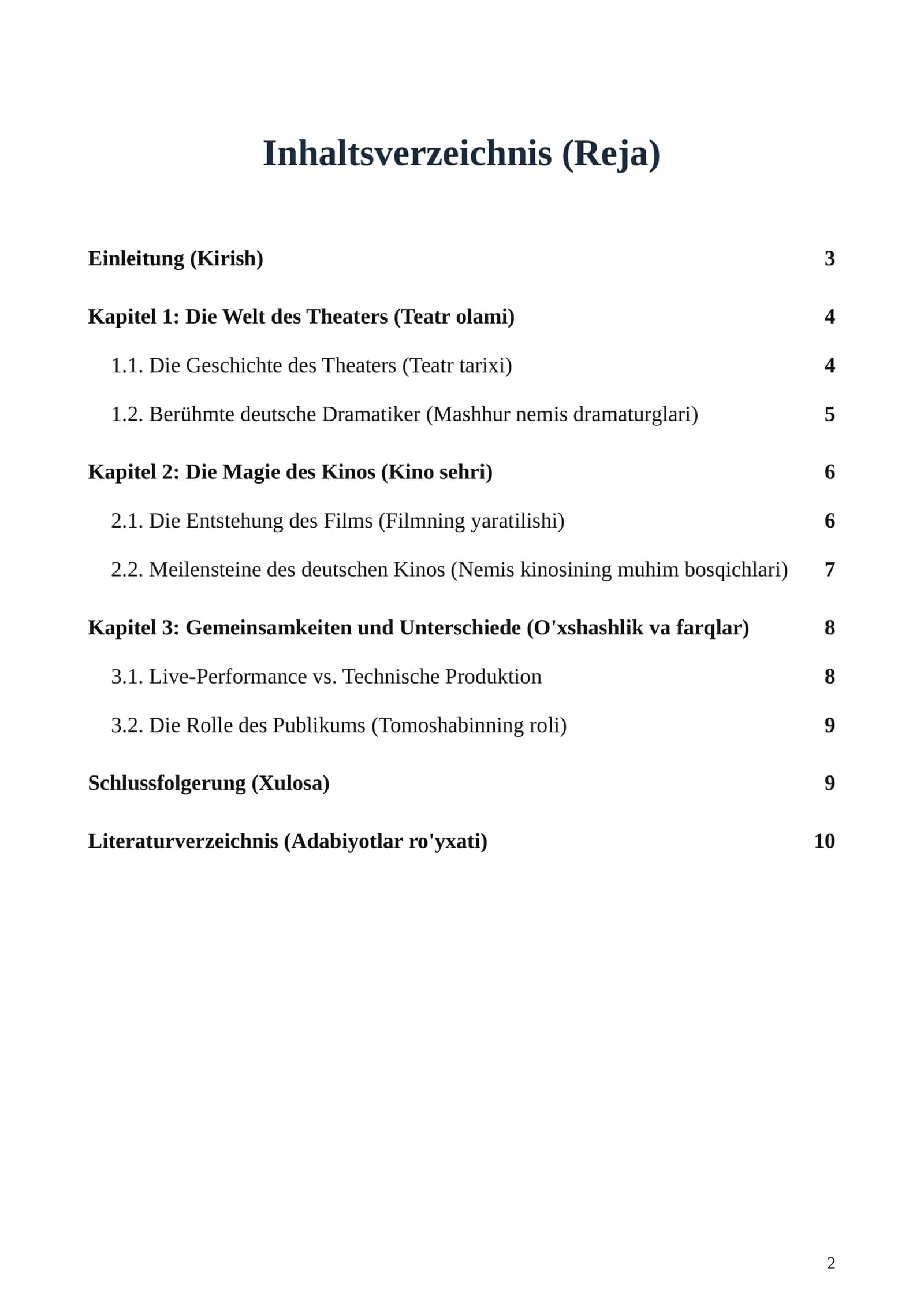 Kino va Teatr 2