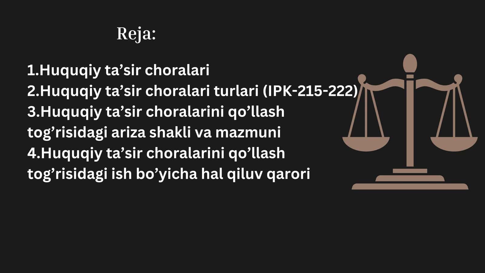 Iqtisodiy protsessda ta’sir choralarini qo’llash 2