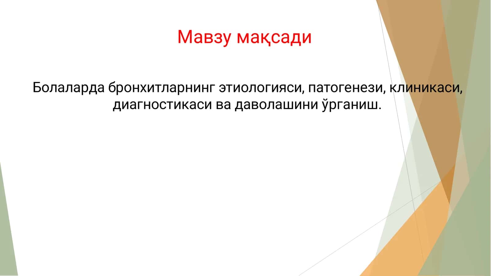 Бронхитлар 2