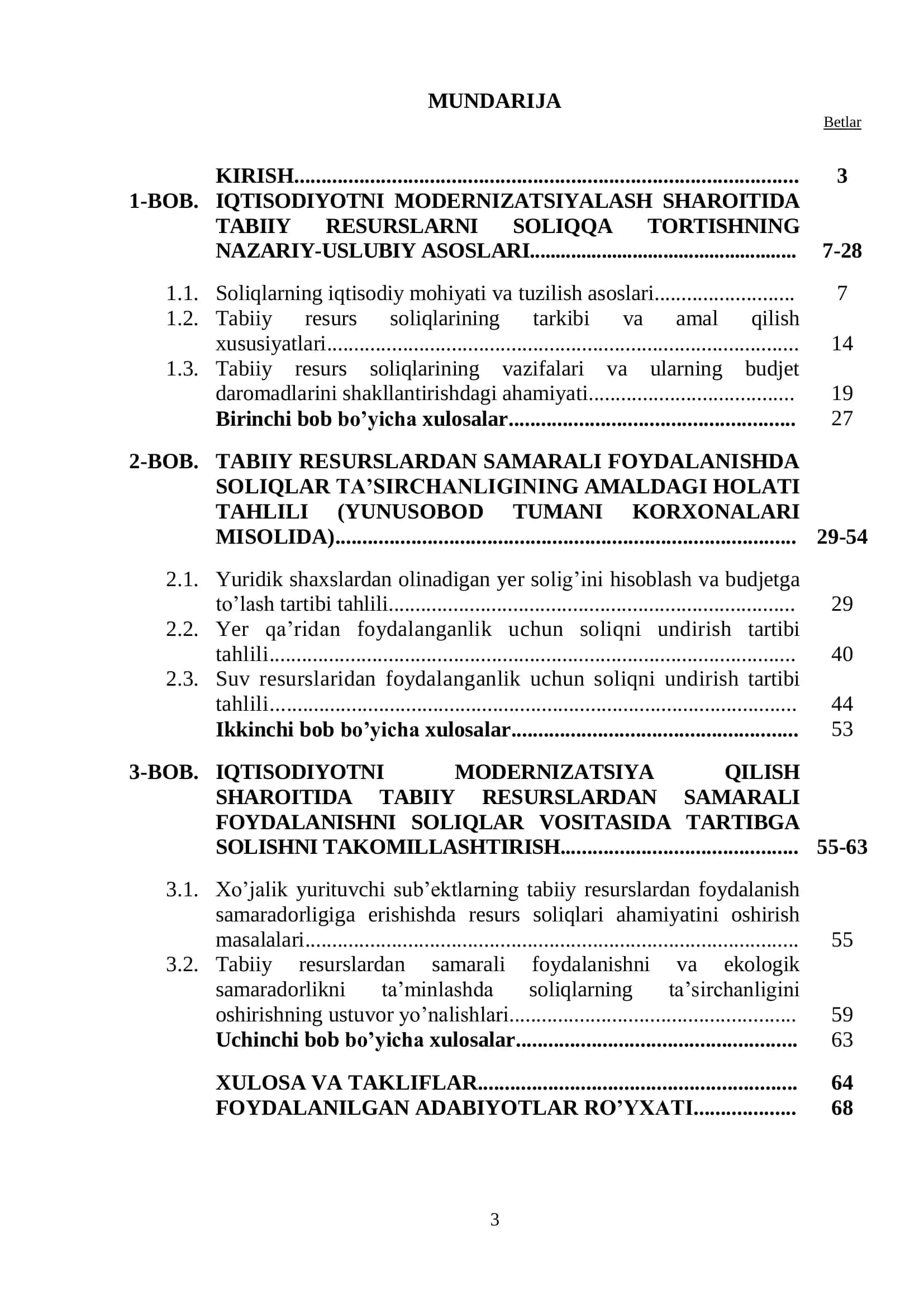 IQTISODIYOTNI MODERNIZATSIYALASH SHAROITIDA TABIIY RESURSLARNI SOLIQQA TORTISHNING NAZARIY-USLUBIY ASOSLARI 2