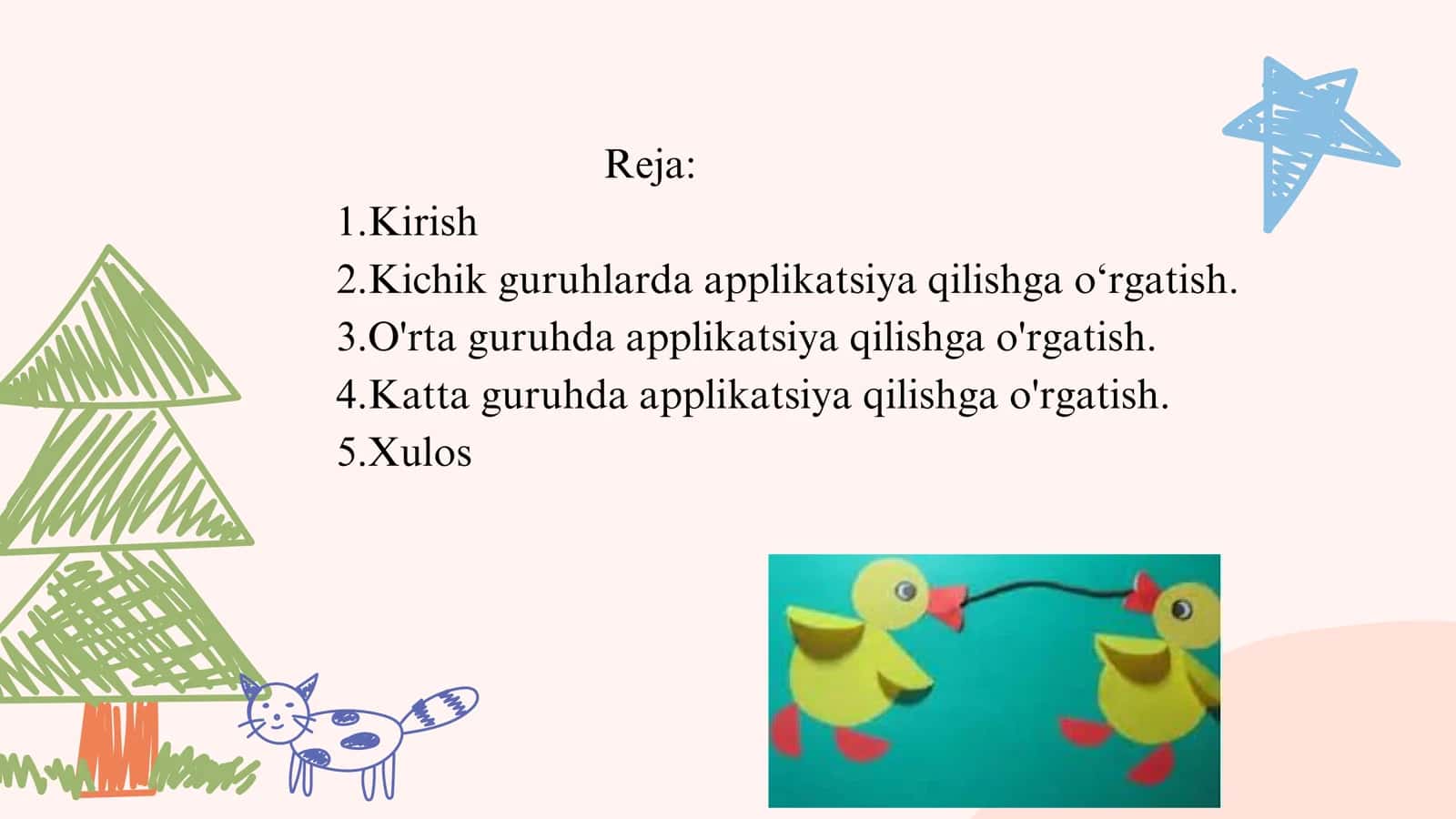 Turli yoshdagi bolalar guruhida applikatsiyada ishlashga o'rgatish metodlari 2