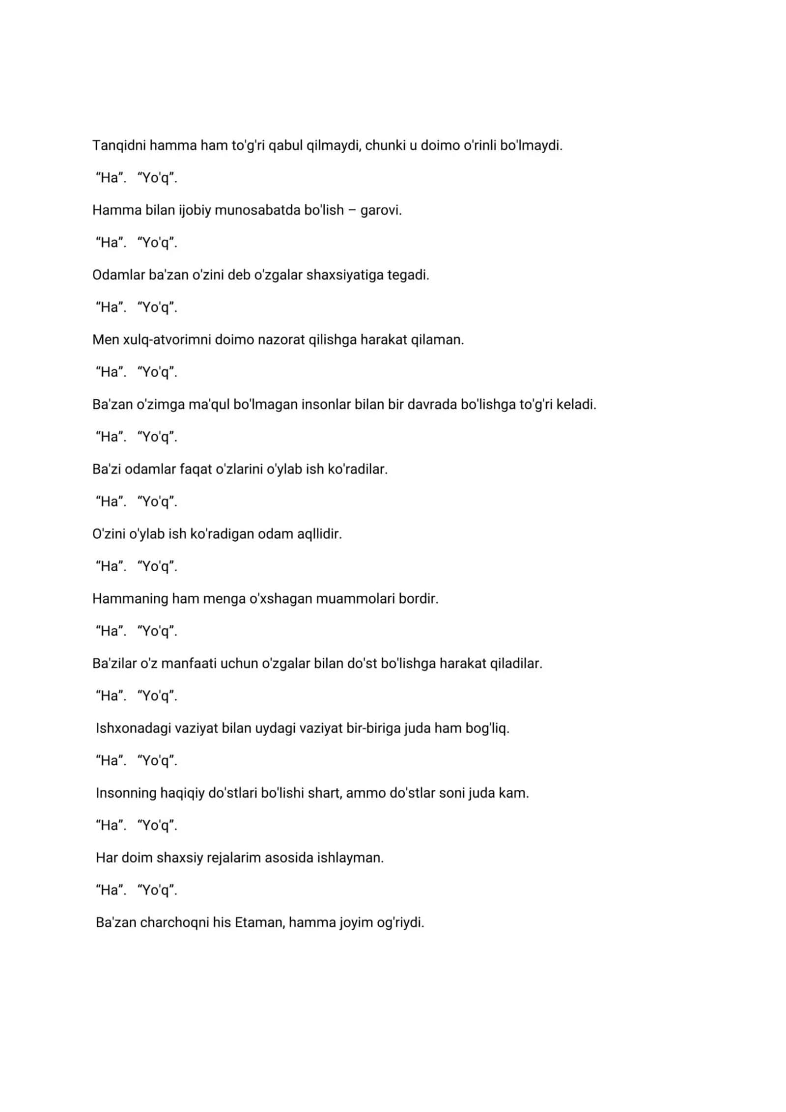 BOJXONA IDORALARIGA ISHGA KIRISH test SAVOL-JAVOBLARI 2