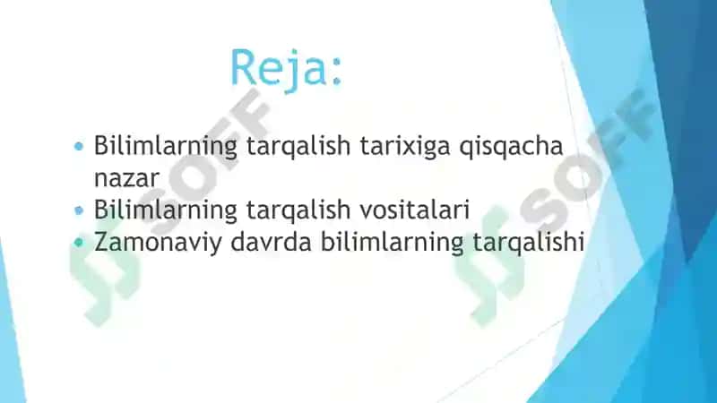 Bilimlarning tarqalishi va uning jamiyat rivojlanishida o'rni 2