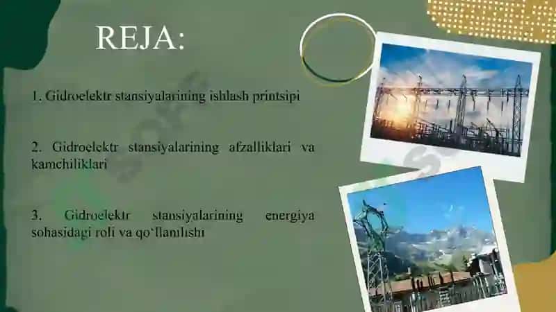 Gidroelektr stansiyalari 2