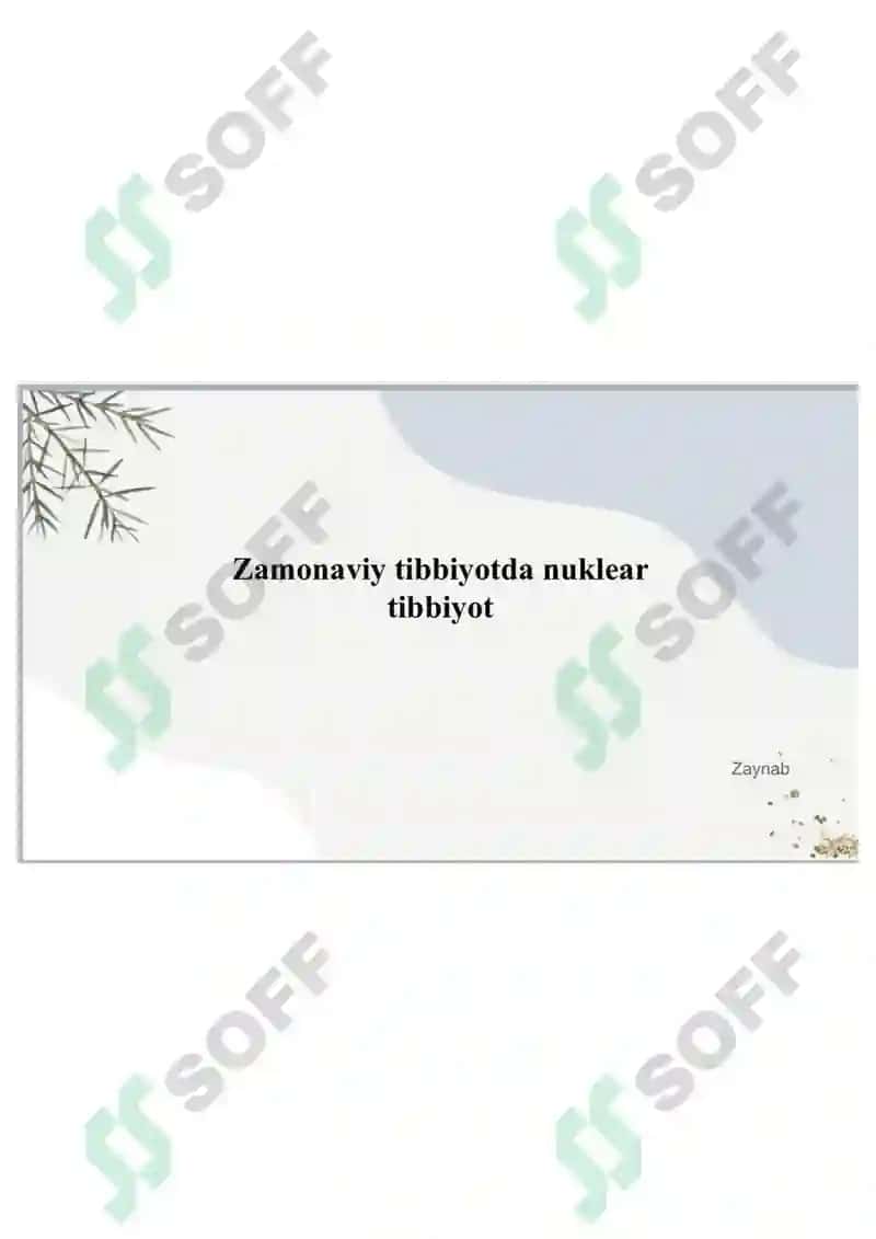 Nuklear tibbiyot 2