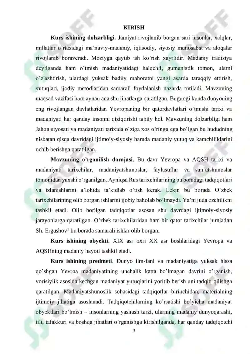 AQSH VA YEVROPA MAMLKAKATLARI 2