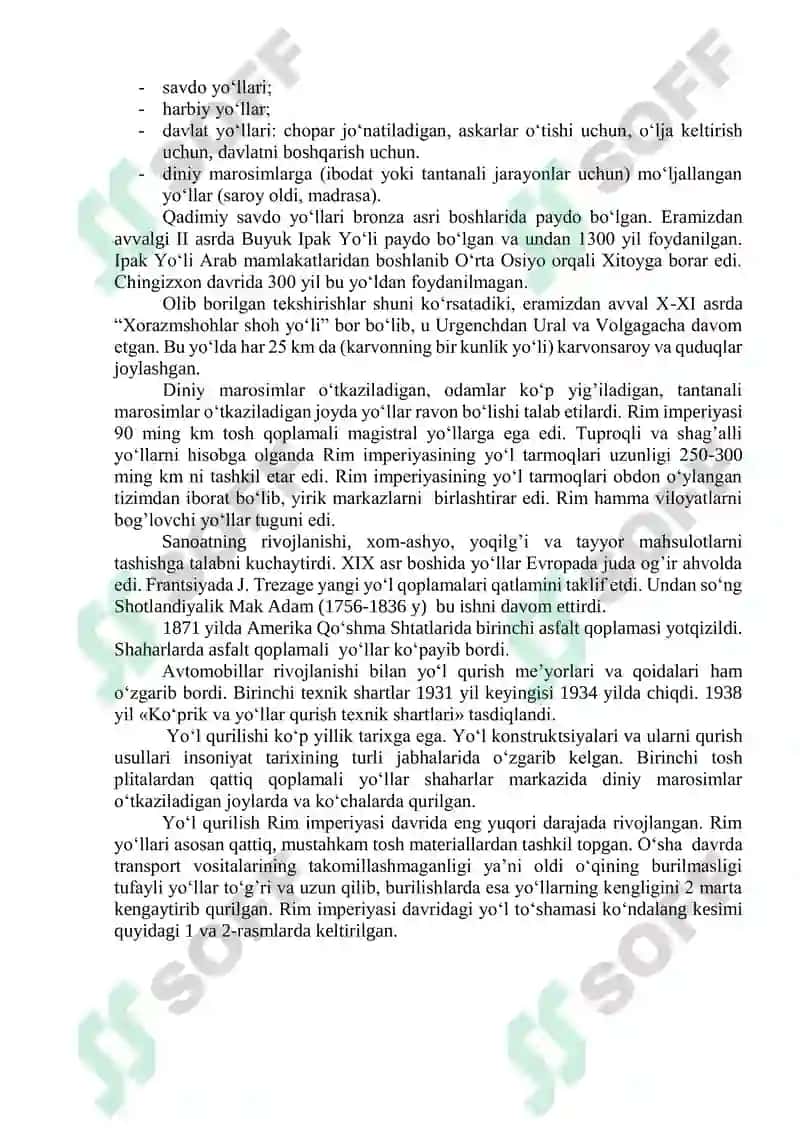 Aloqa Yo'llarining Iqtisodiyot Tarmoqlarini Rivojlantirishdagi O'rni 2