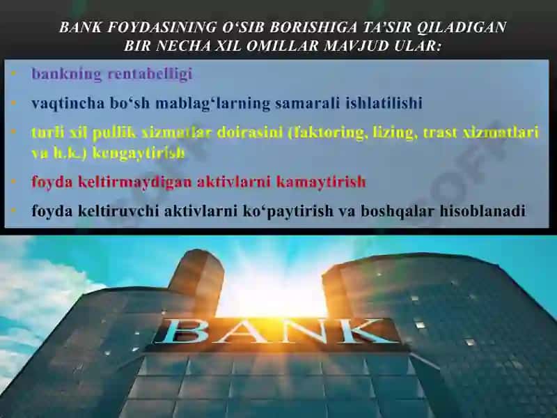 TIJORAT BANKLARI FAOLIYATINI TASHKIL QILISH VA UNING IQTISODIY VA HUQUQIY ASOSLARI 2