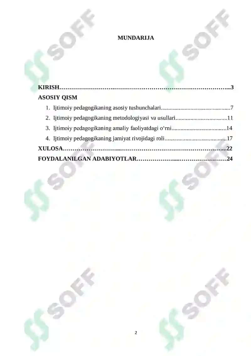 Ijtimoiy Pedagogika Fan va Amaliy Faoliyat 2